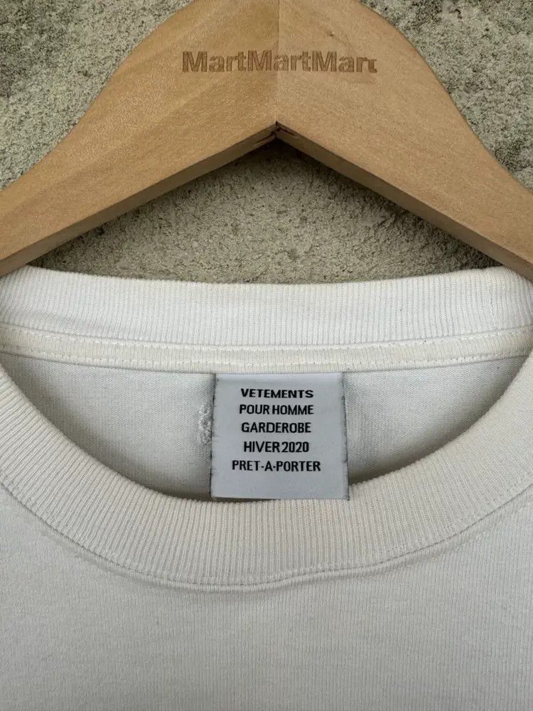 Vetements Vetements Vetements 19AW Dominium Logo Tee-2506 Size US M / EU 48-50 / 2 - 6 Thumbnail