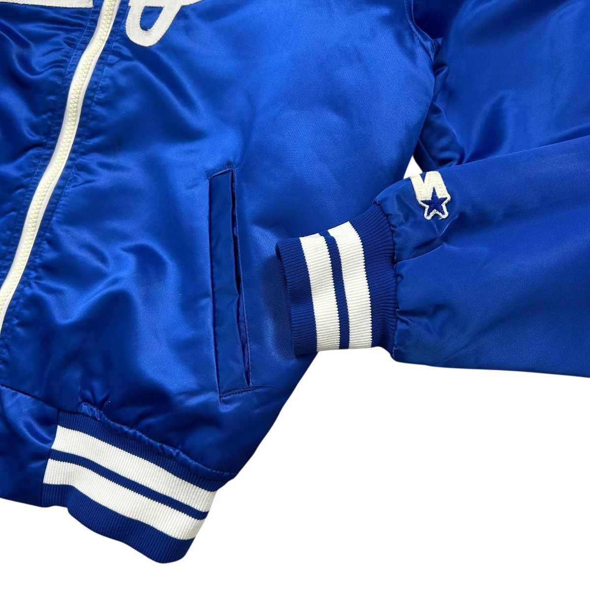 MLB VTG 90s Los Angeles Dodgers STARTER SATIN JACKET DUGOU Size US M / EU 48-50 / 2 - 4 Thumbnail
