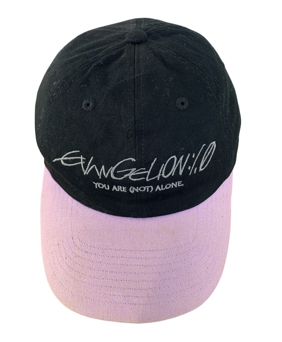 Anime 90s Japanese Anime Evangelion Khara 6 Panel Round Cap Size ONE SIZE - 1 Thumbnail