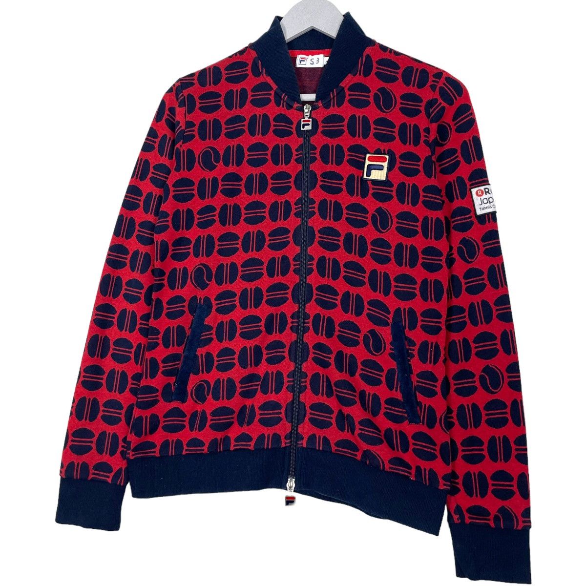 Edition Japan × Fila × Vintage 💥VINTAGE FILA BORG TENNIS ZIPPER JACKET Size S / US 4 / IT 40 - 2 Thumbnail