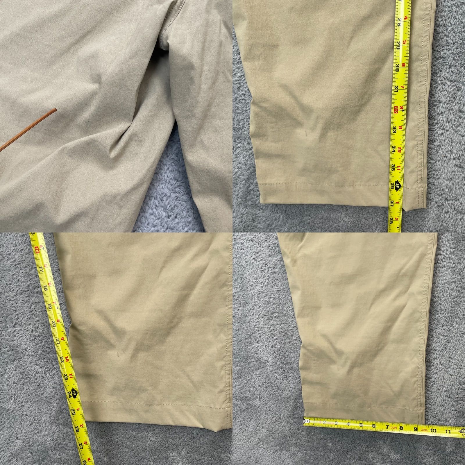 Eddie Bauer Eddie Bauer Pants Mens 42x34 Beige Horizon Guide Chino Straight Leg Stretch Casual Workwear Slim? No. Size US 42 / EU 58 - 8 Thumbnail