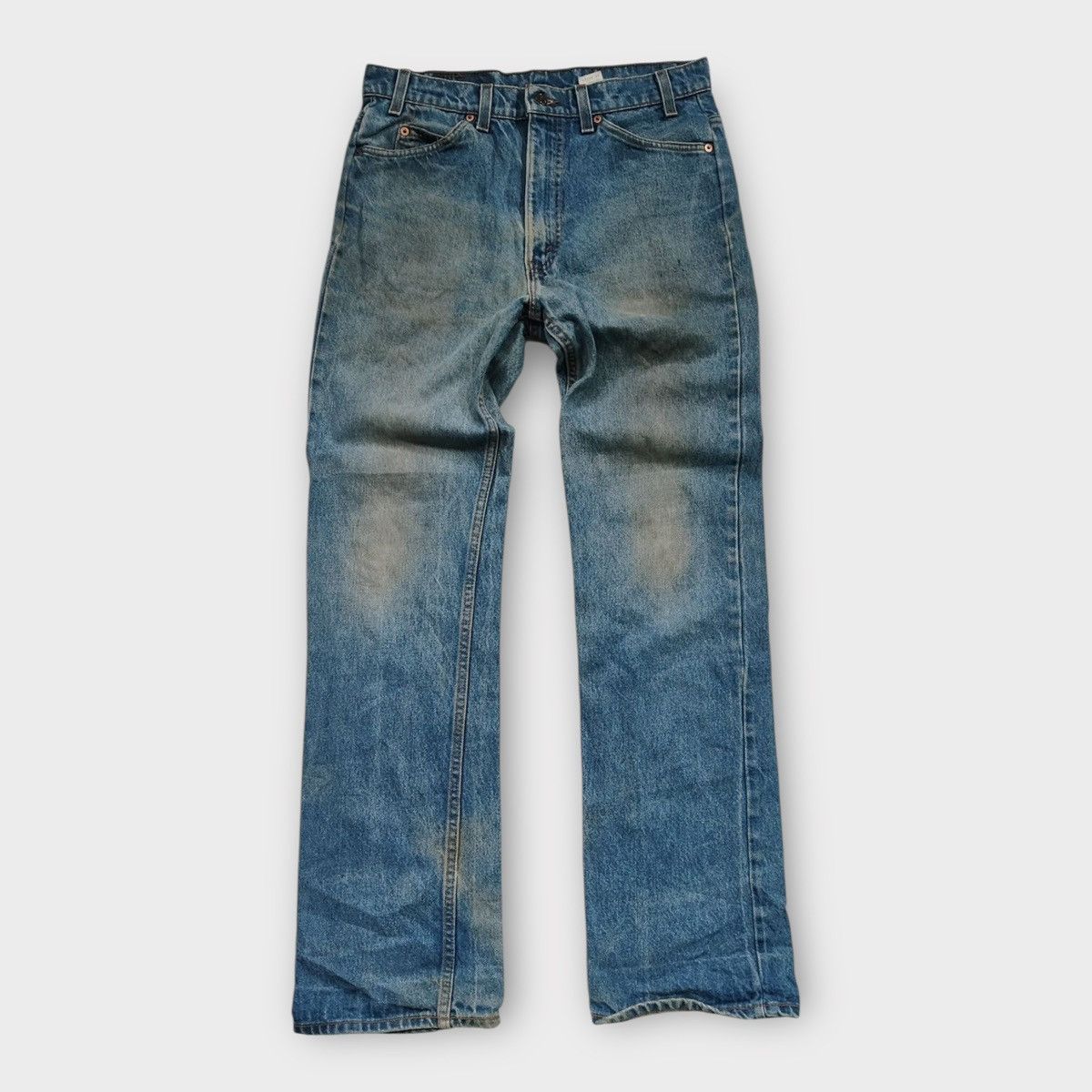 Levi's Vintage Levis 517 Flare Jeans Orange Tab Mudwash Size US 32 / EU 48 - 1 Thumbnail