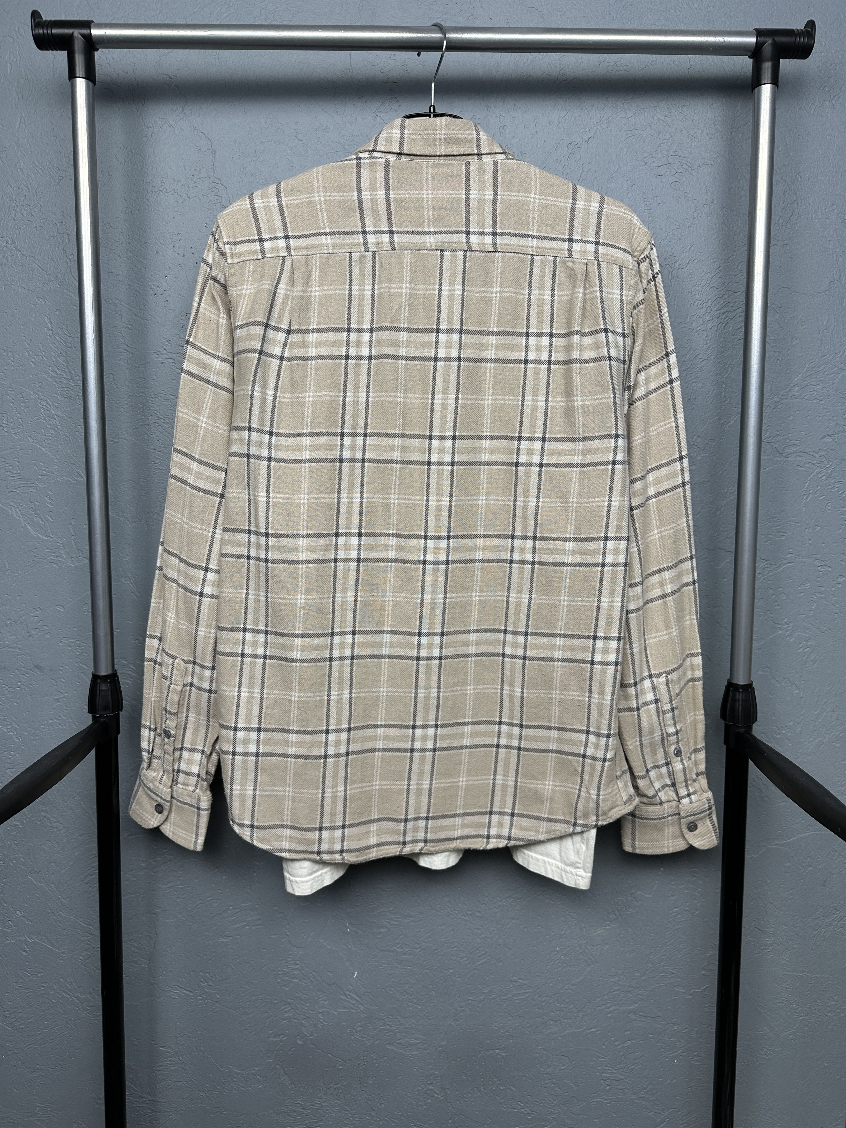 Reiss Reiss Mens Flannel Plaid Shirt Size US M / EU 48-50 / 2 - 6 Thumbnail