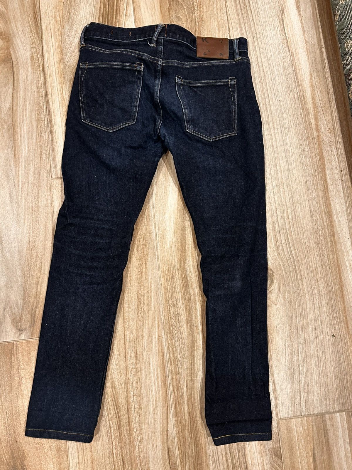 Hiroshi Kato Hiroshi Kato Slim Taper Indigo Jeans Size US 31 - 6 Thumbnail