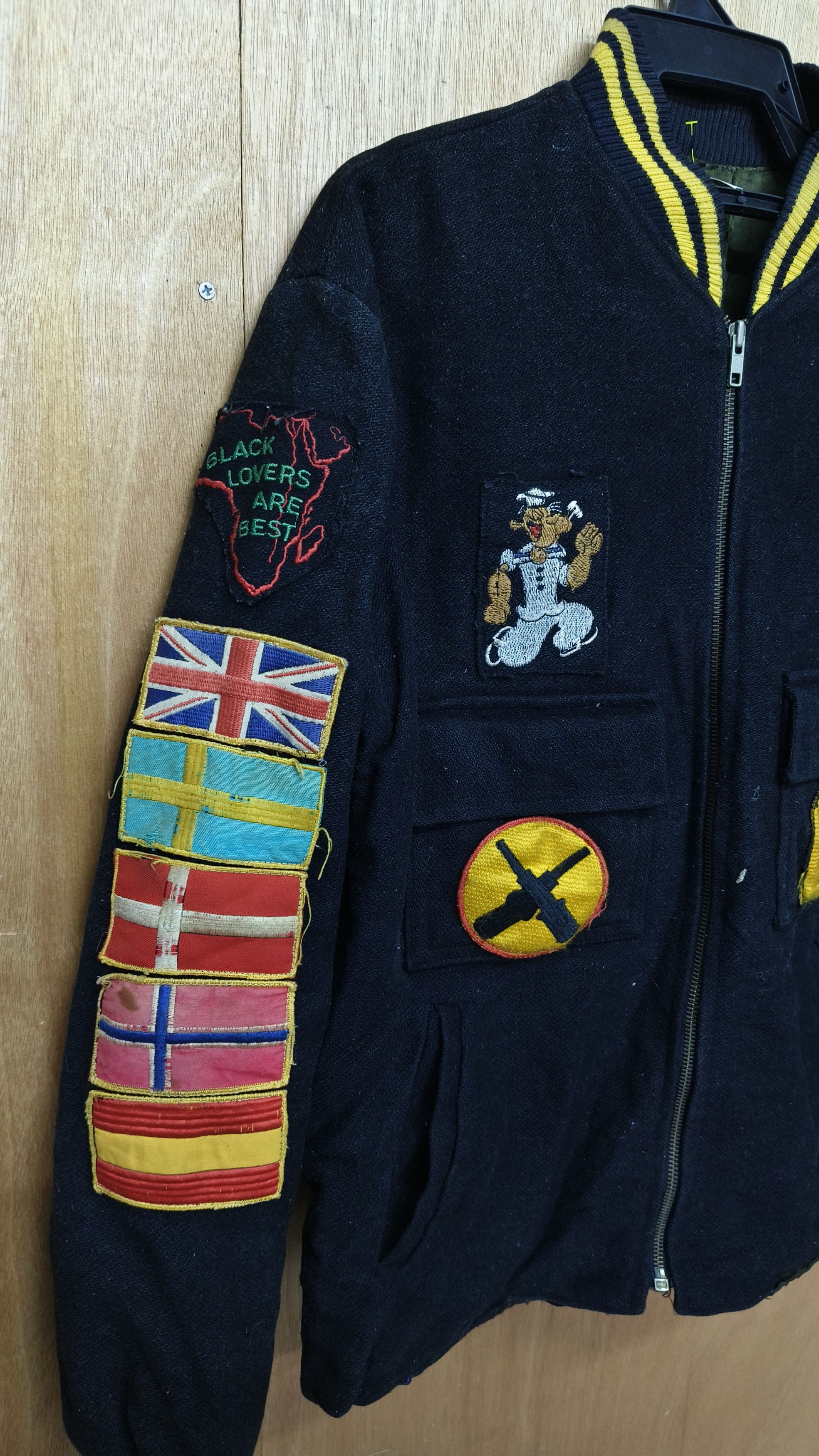 Other Vintage 1987 US Navy Med Cruise Wool Combat Patch 80s Size US XL / EU 56 / 4 - 3 Thumbnail
