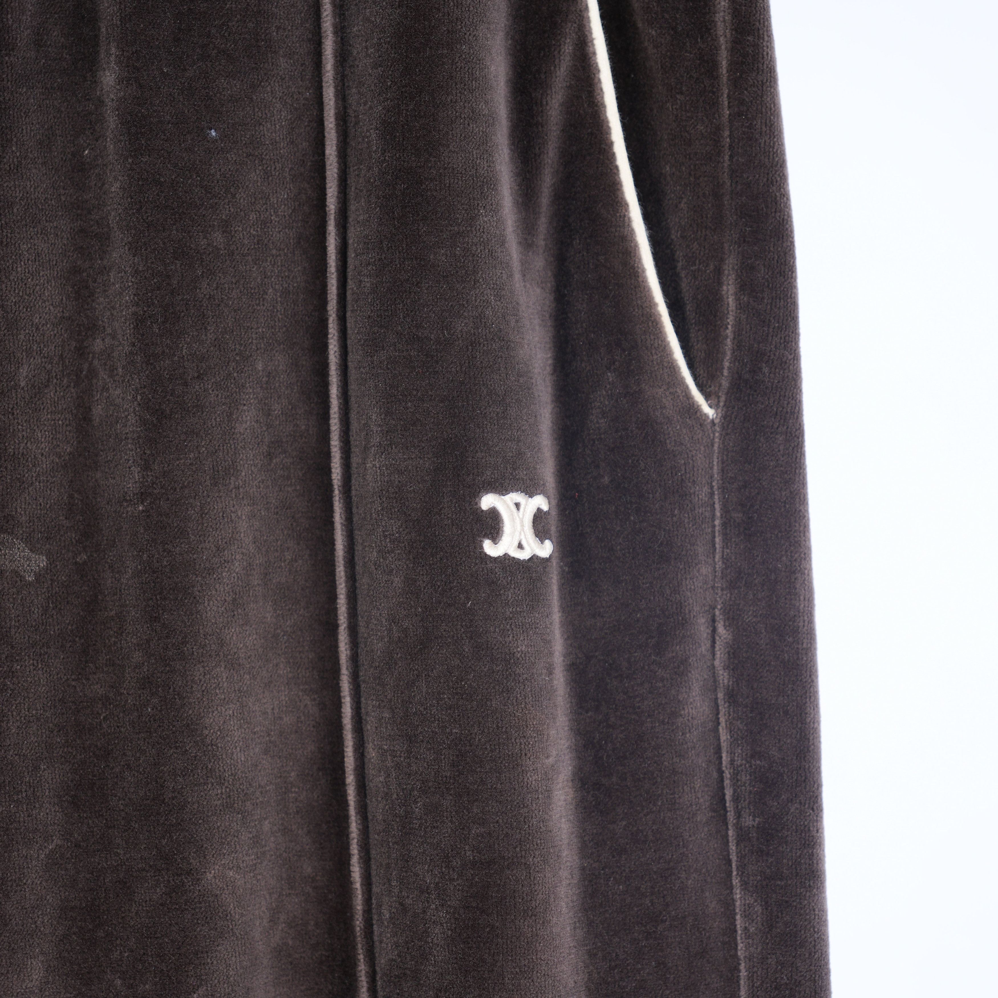 Celine CELINE VELOUR SWEATPANTS Size 30" / US 8 / IT 44 - 3 Thumbnail