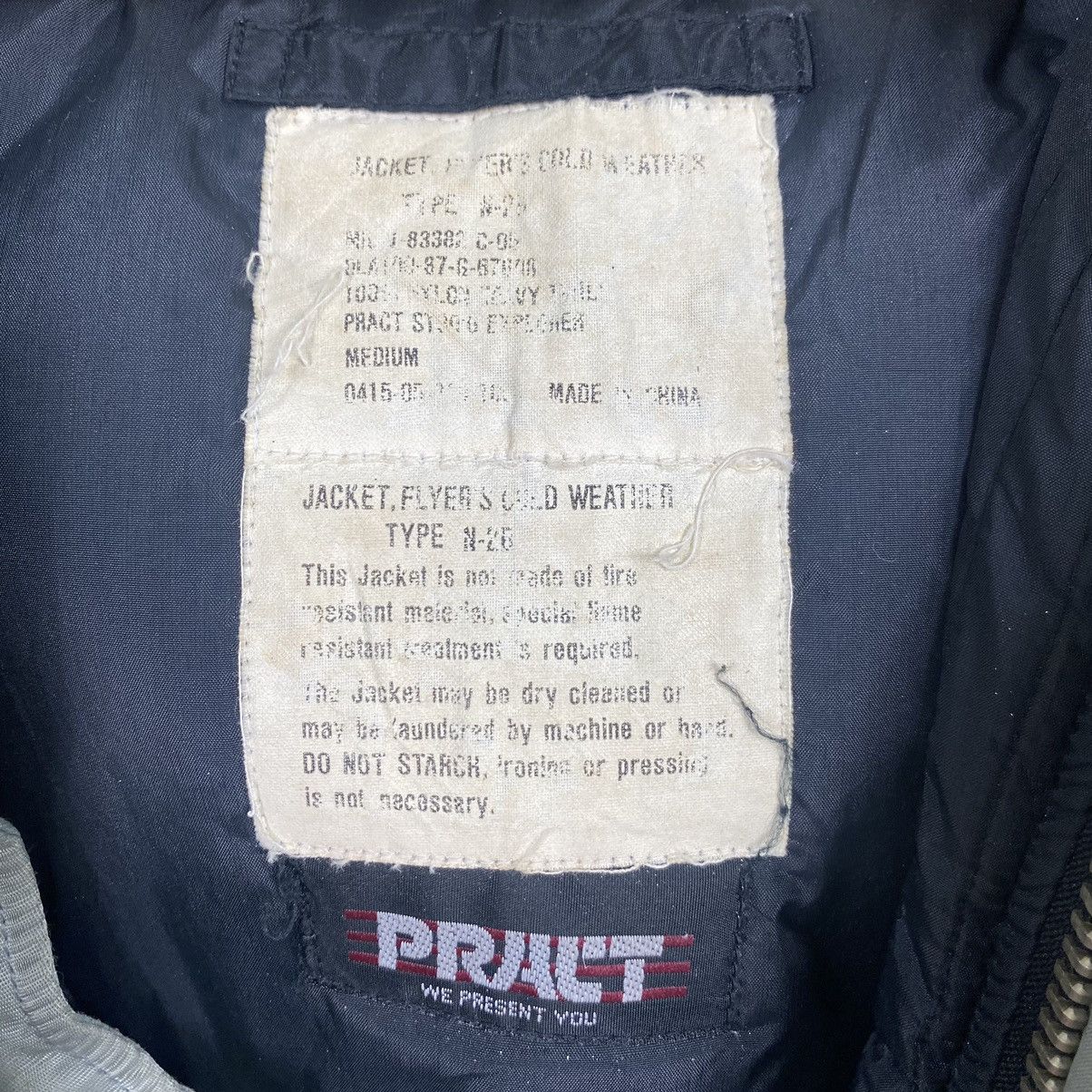 Japanese Brand × Vintage Vintage Pract Bomber jacket Size US M / EU 48-50 / 2 - 10 Thumbnail