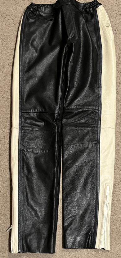 Yeezy Season Unreleased Yeezy Season 5 Leather Moto pants | Grailed