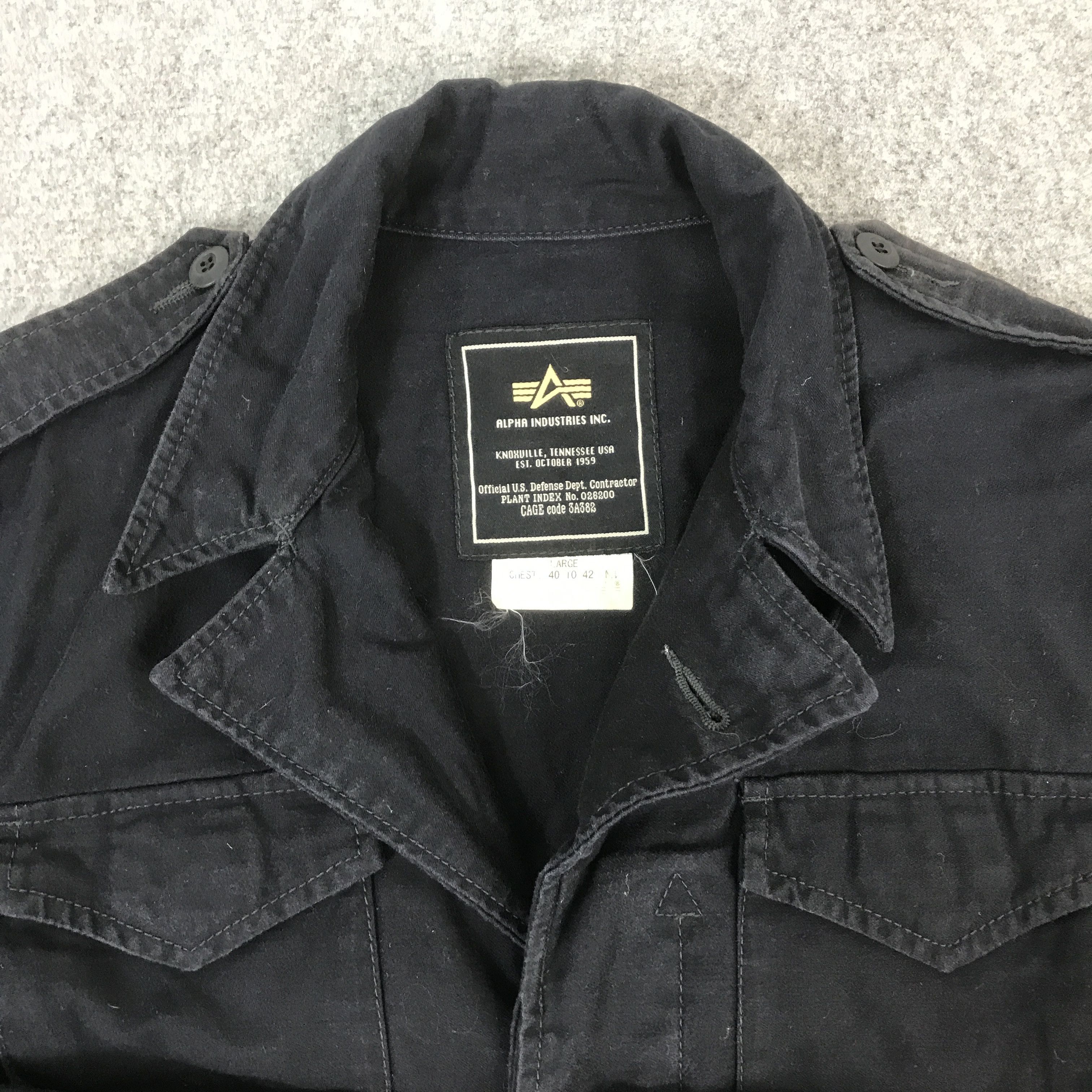 Alpha Industries ALPHA INDUSTRIES MILITARY M65 BUTTON JACKET K68B6 Size US L / EU 52-54 / 3 - 8 Thumbnail