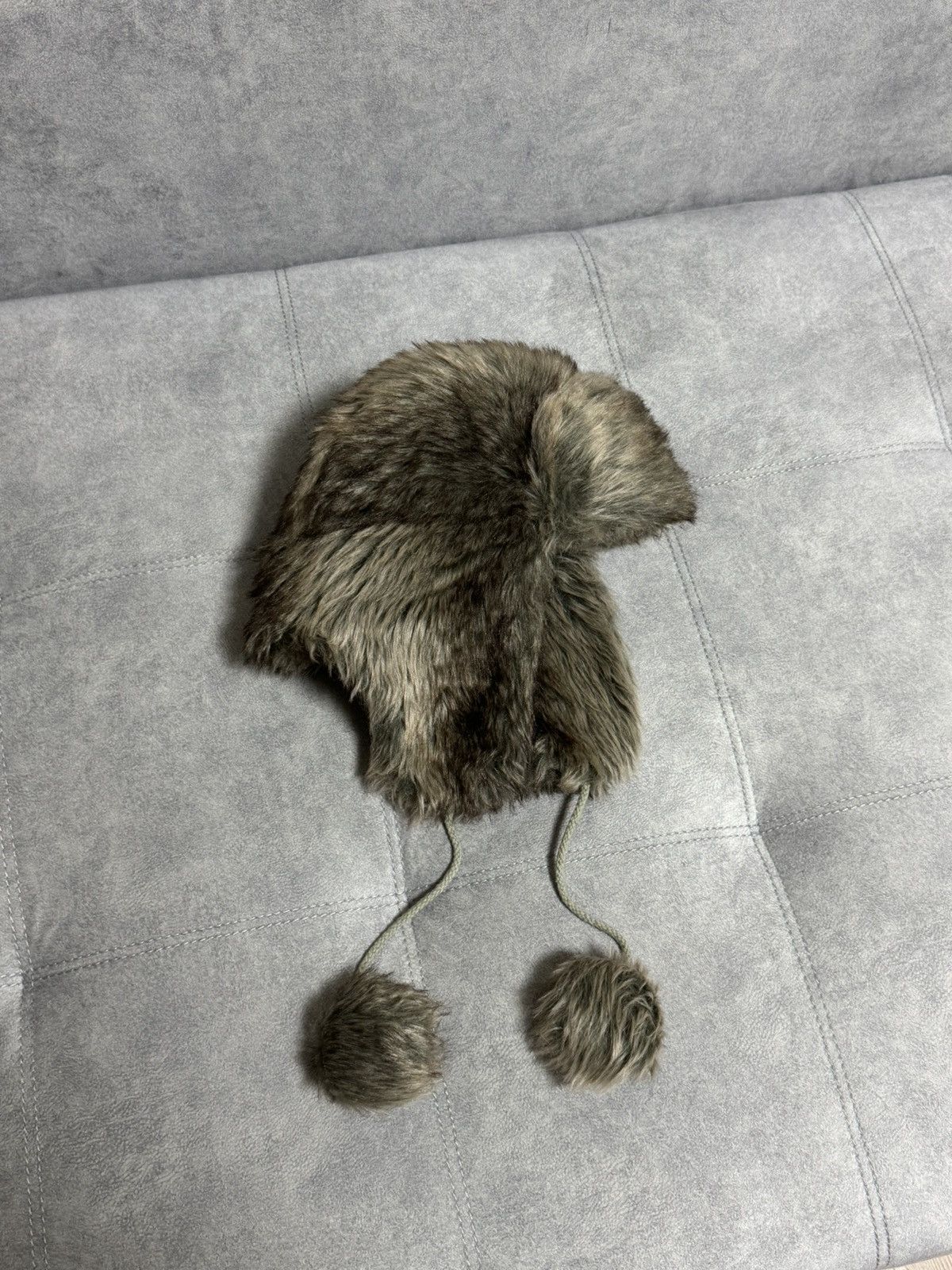 Hysteric Glamour × Vintage Vintage Hype Trapper Fur Y2K Fluffy Hat Ushanka Faux USA Size ONE SIZE - 1 Thumbnail