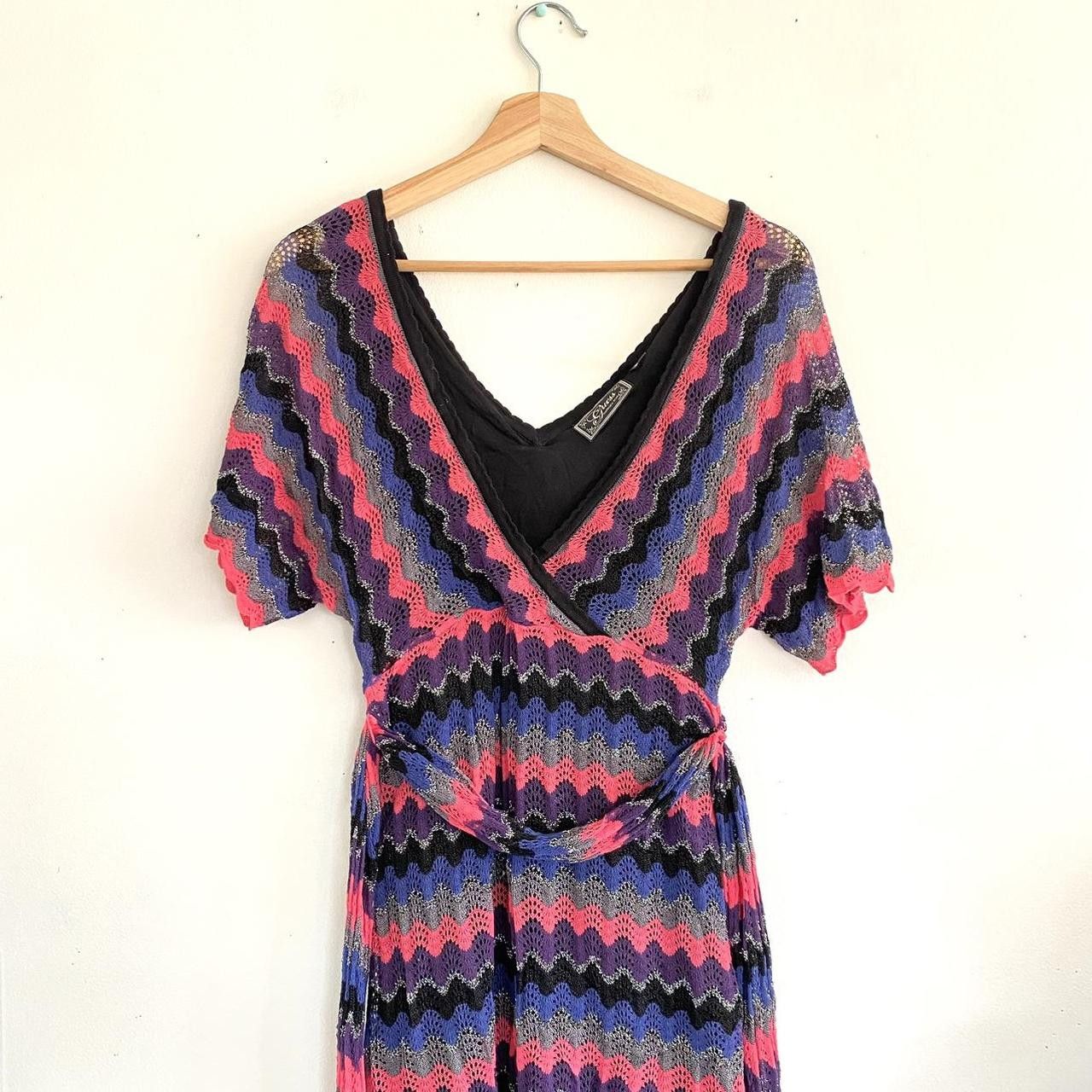 Guess GUESS BLACK PINK Y2K DRESS WOMENS SIZE MEDIUM Size M / US 6-8 / IT 42-44 - 2 Thumbnail
