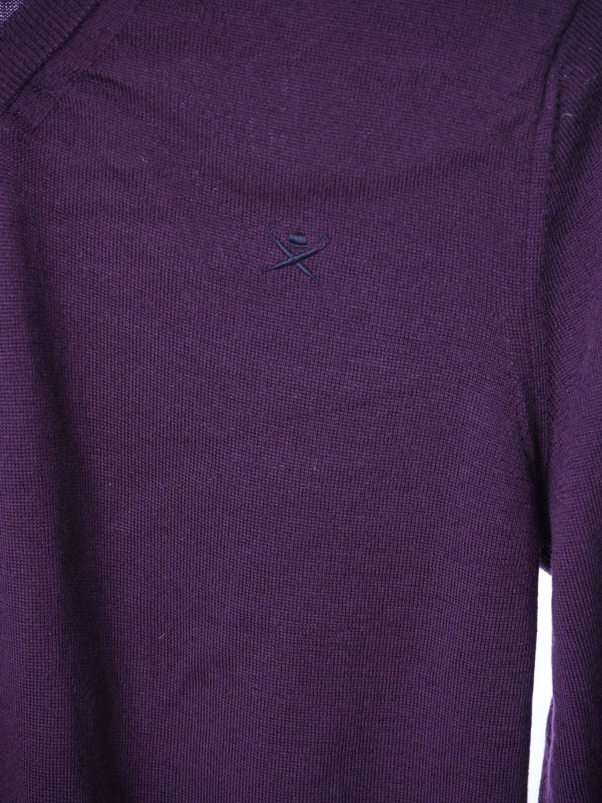 Hackett Hackett Merino Wool Lana V Neck Sweater Size US S / EU 44-46 / 1 - 2 Thumbnail