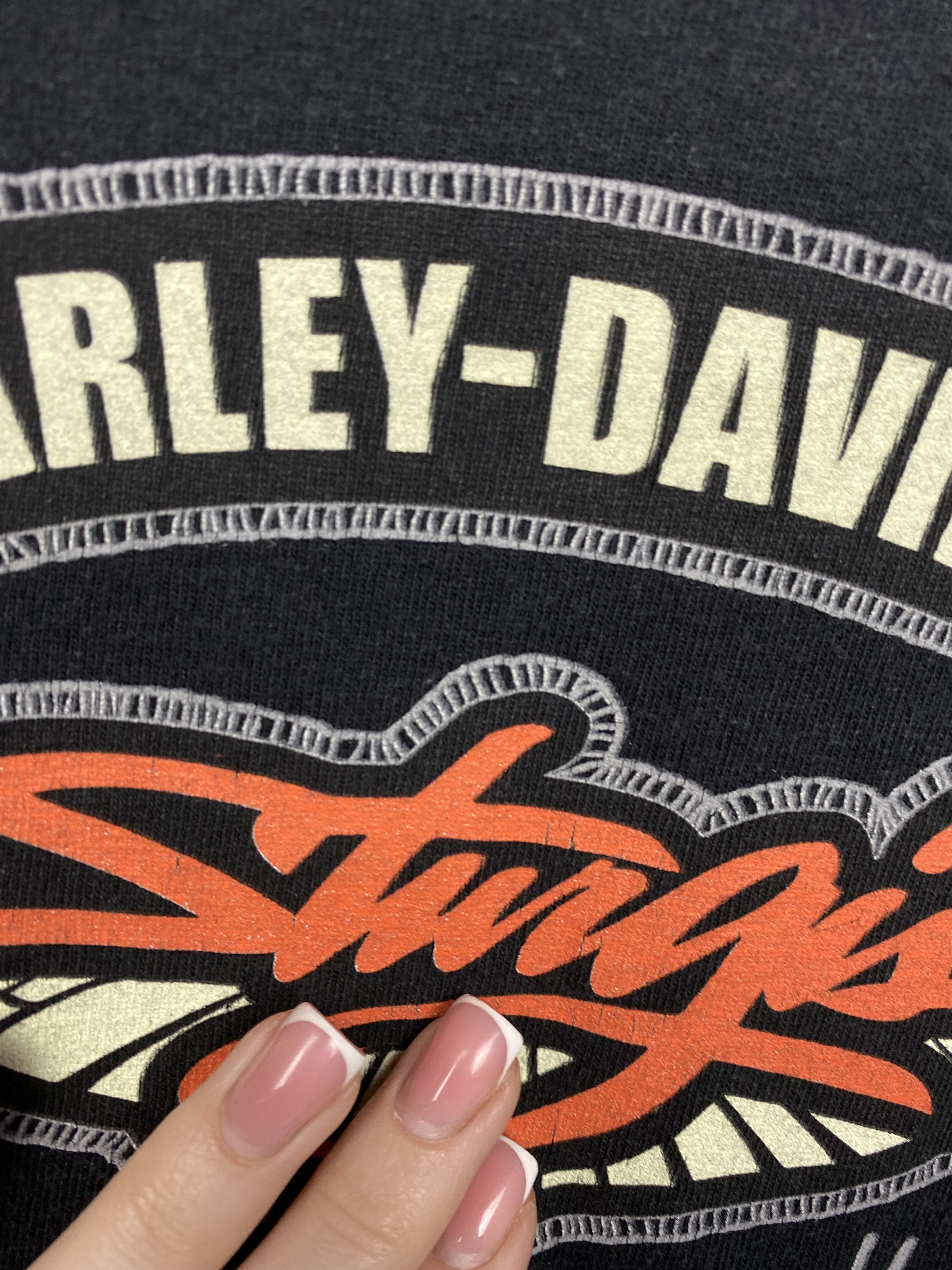 Harley Davidson Harley Davidson 2008 Vintage Long Sleeve T-Shirt Tee Size US XL / EU 56 / 4 - 3 Thumbnail