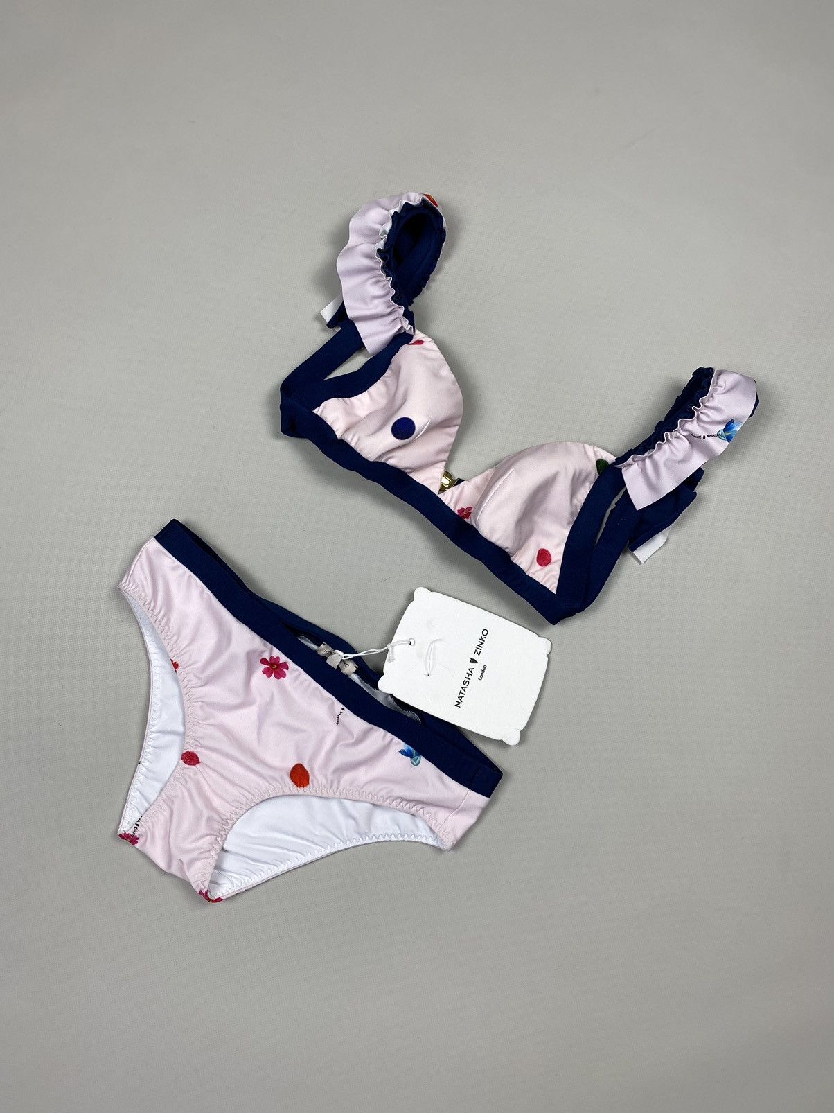 Designer × Natasha Zinko BNWT! Natasha Zinko neoprene bikini 2 piece swim suit Size XS / US 0-2 / IT 36-38 - 5 Thumbnail