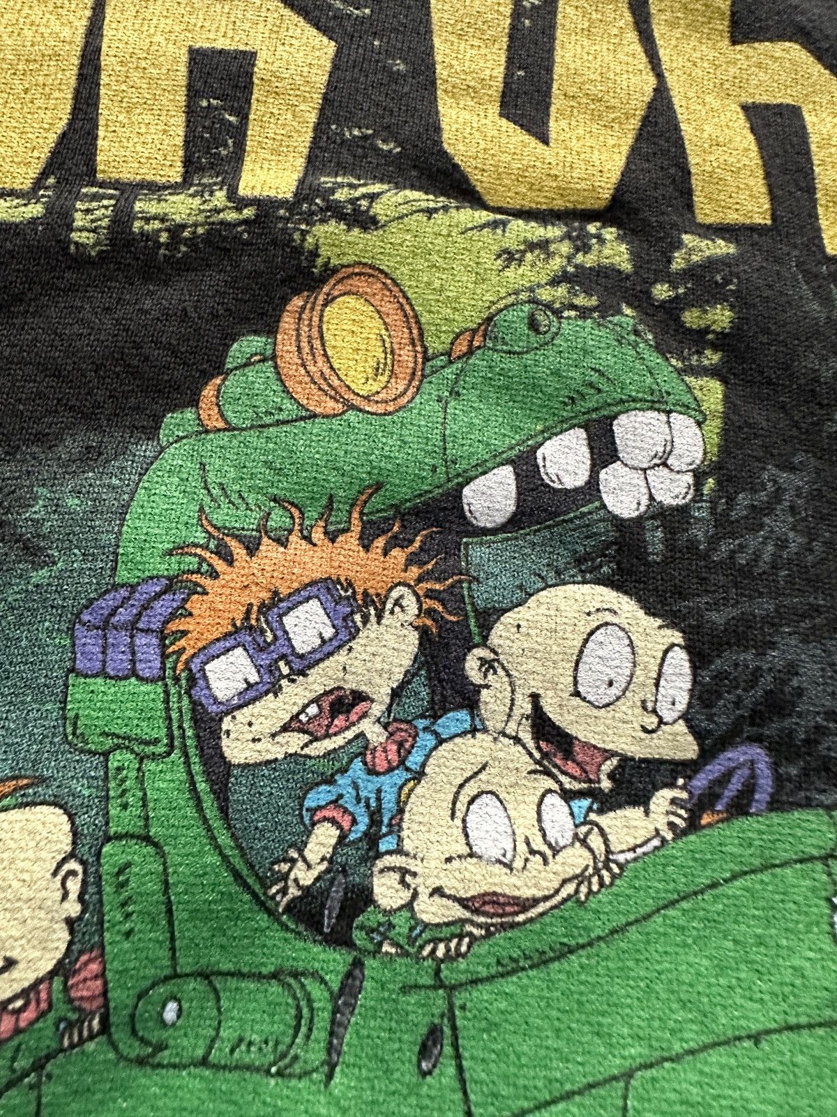 Nickelodeon 1998 Rugrats "Uh Oh, I Smell Trouble" Sweatshirt Youth Large Size S / US 4 / IT 40 - 3 Thumbnail