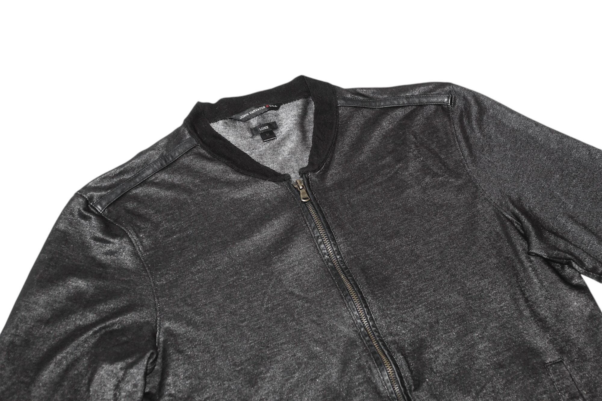 John Varvatos John Varvatos USA Luxe French Terry Full Zip Jacket Size US M / EU 48-50 / 2 - 5 Thumbnail
