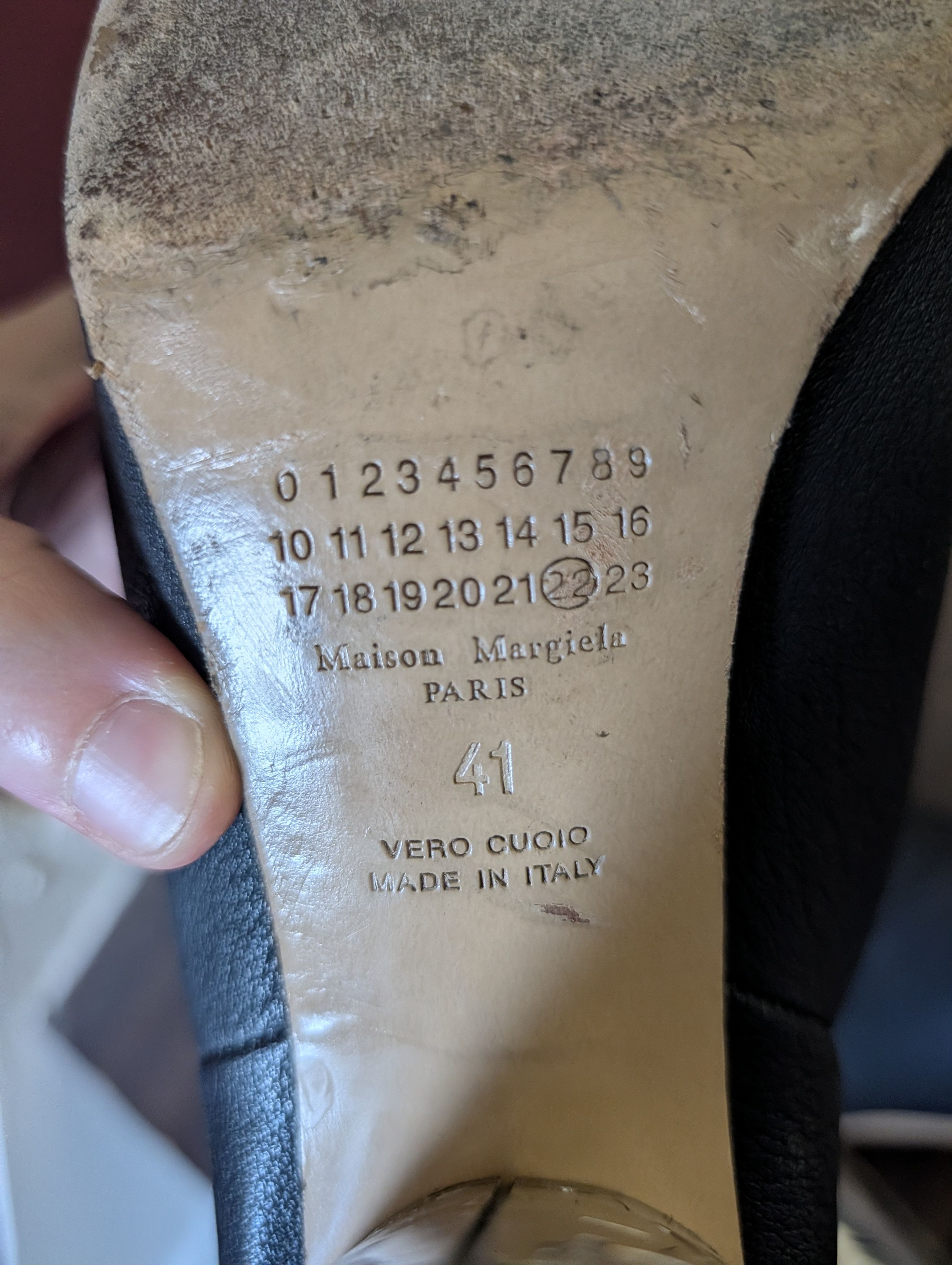 Maison Margiela Shattered mirror heeled black leather zip-up boots 41 Size US 8 / EU 41 - 11 Thumbnail