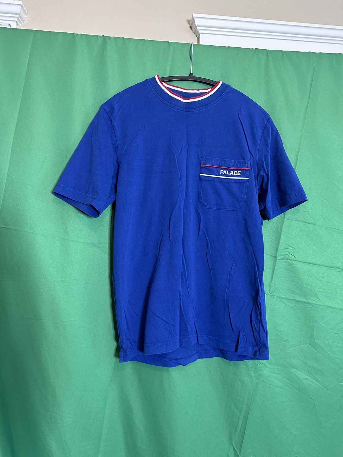 Palace Tipper logo pocket mock neck t-shirt Size US S / EU 44-46 / 1 - 1 Thumbnail