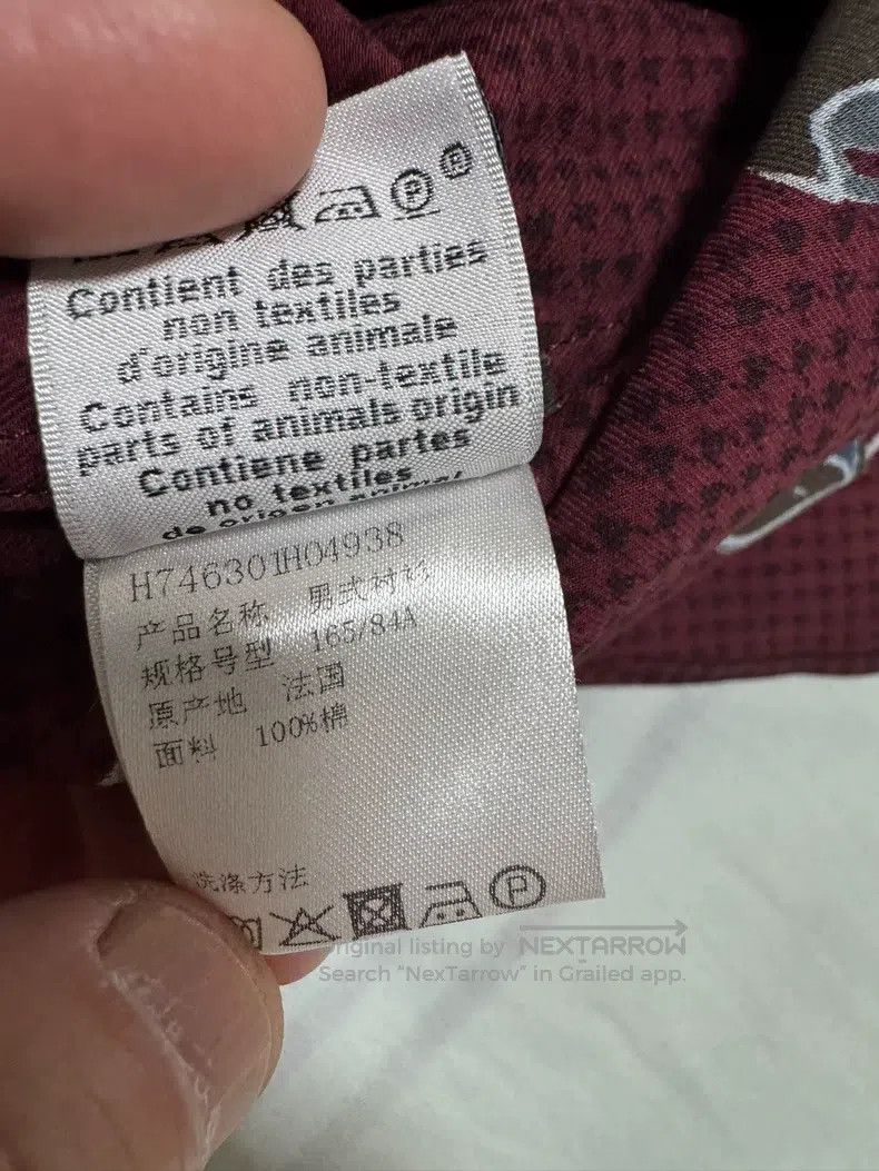 Hermes Hermes size 38 Shirt with special color, classic pattern de Size XS / US 0-2 / IT 36-38 - 9 Thumbnail