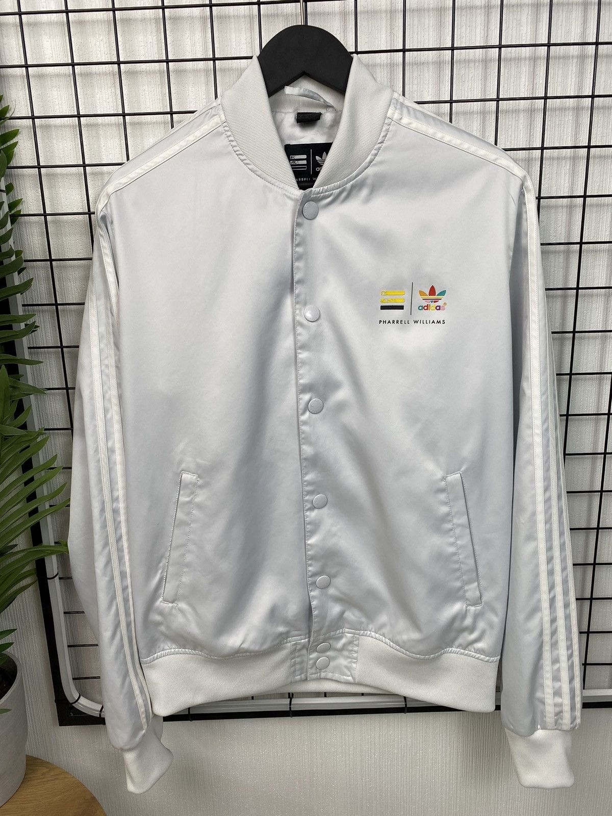 Adidas × Pharrell Adidas X Pharrell Williams Track Bomber Jacket Size US L / EU 52-54 / 3 - 6 Thumbnail