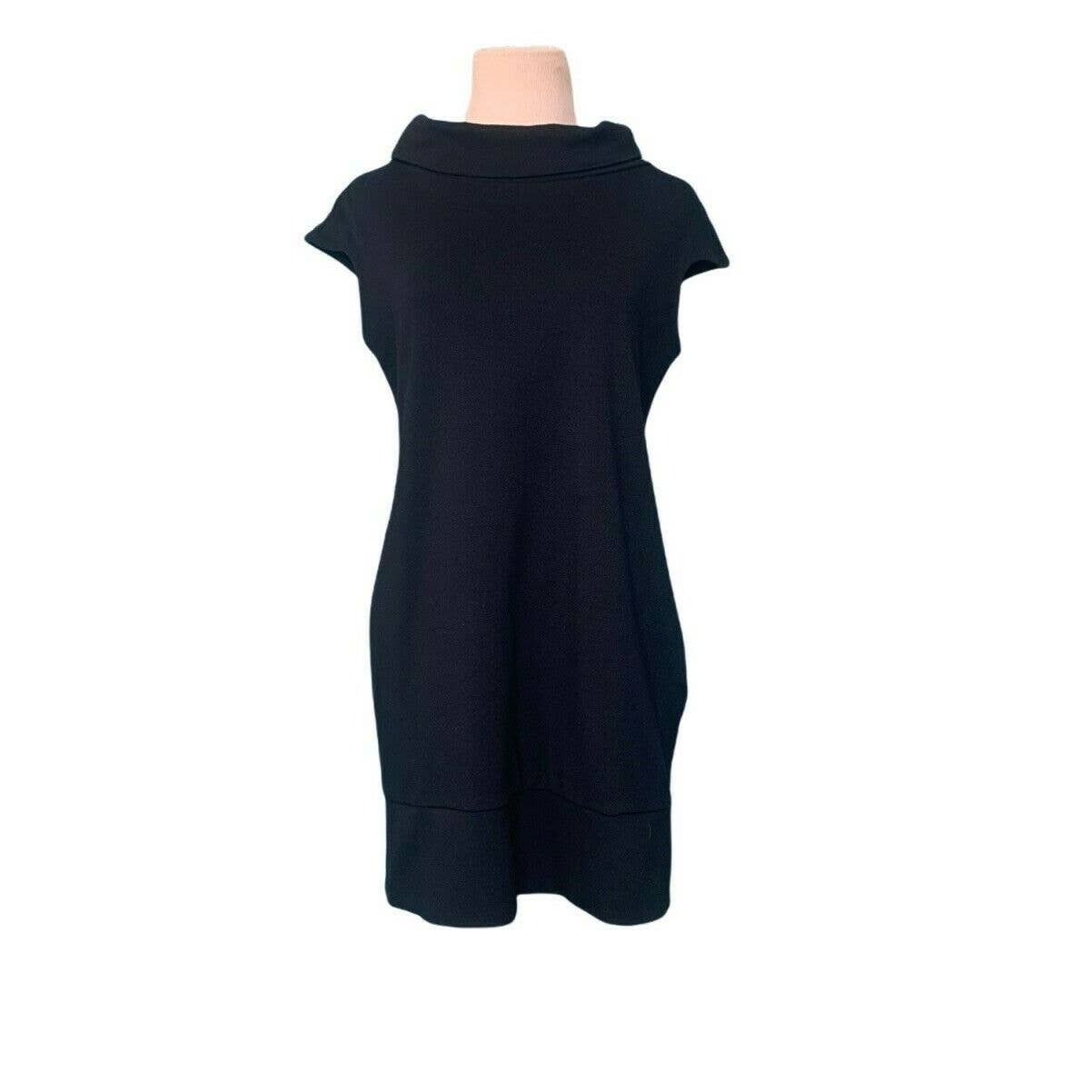 Express Express black cowl neck mini sheath dress size small Size S / US 4 / IT 40 - 5 Thumbnail