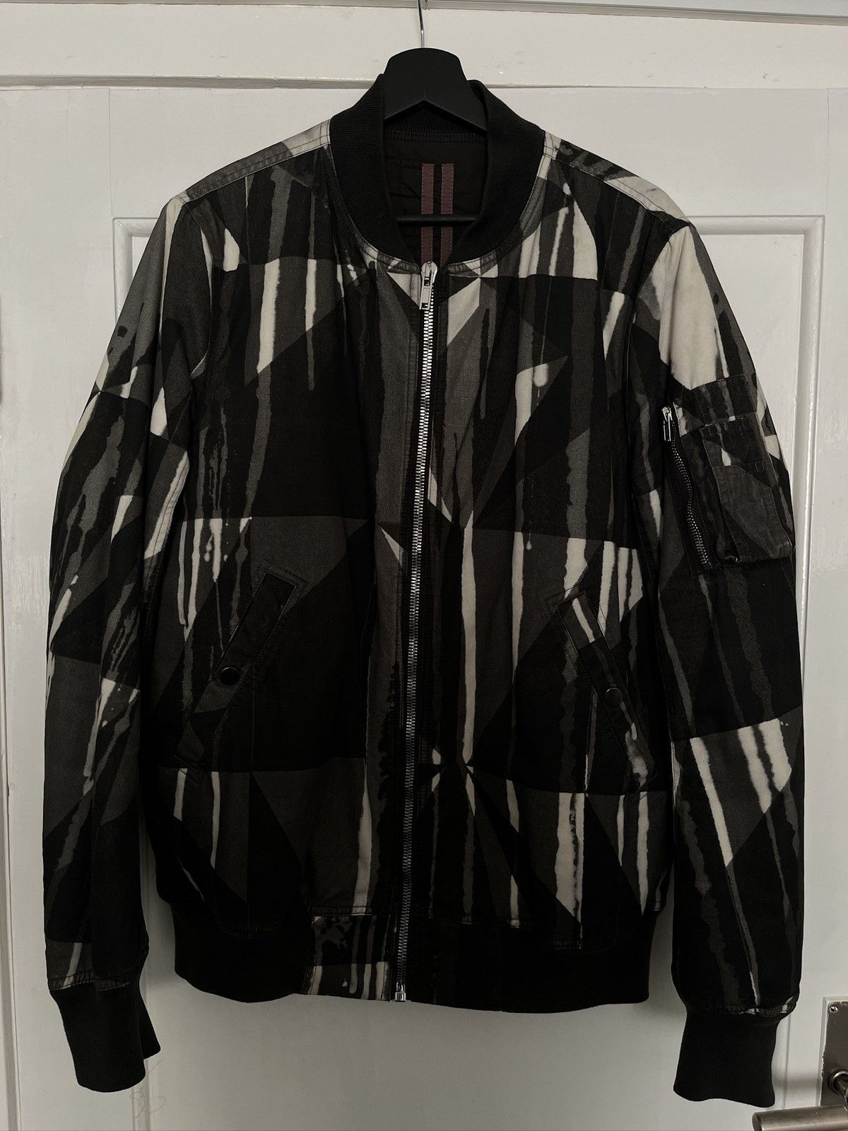 Rick Owens Rick Owens Drkshdw Strap Camo Bomber Padded Size L Size US L / EU 52-54 / 3 - 1 Thumbnail
