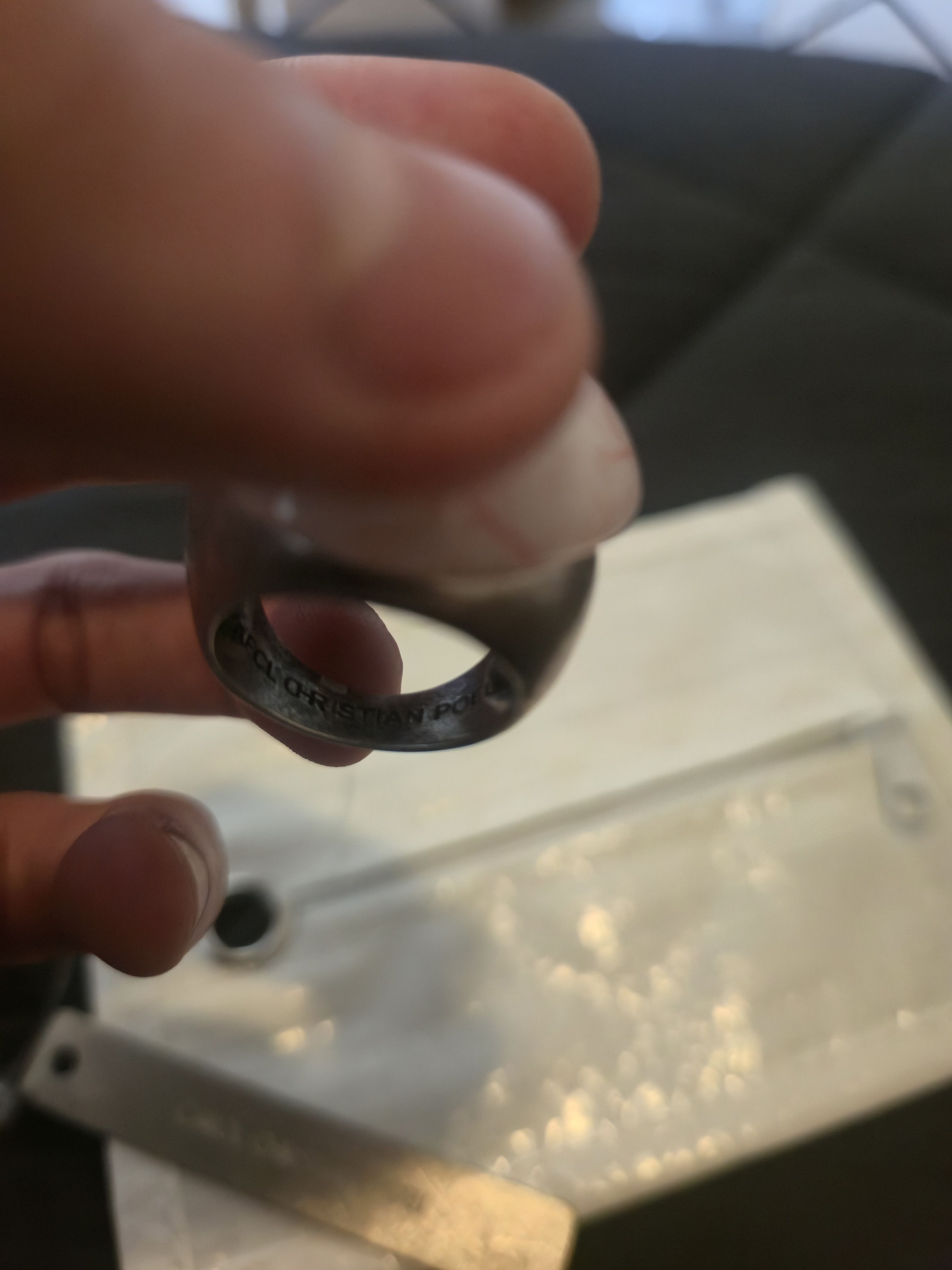 Carol Christian Poell CCP Eyeball Ring Blue Size ONE SIZE - 4 Thumbnail