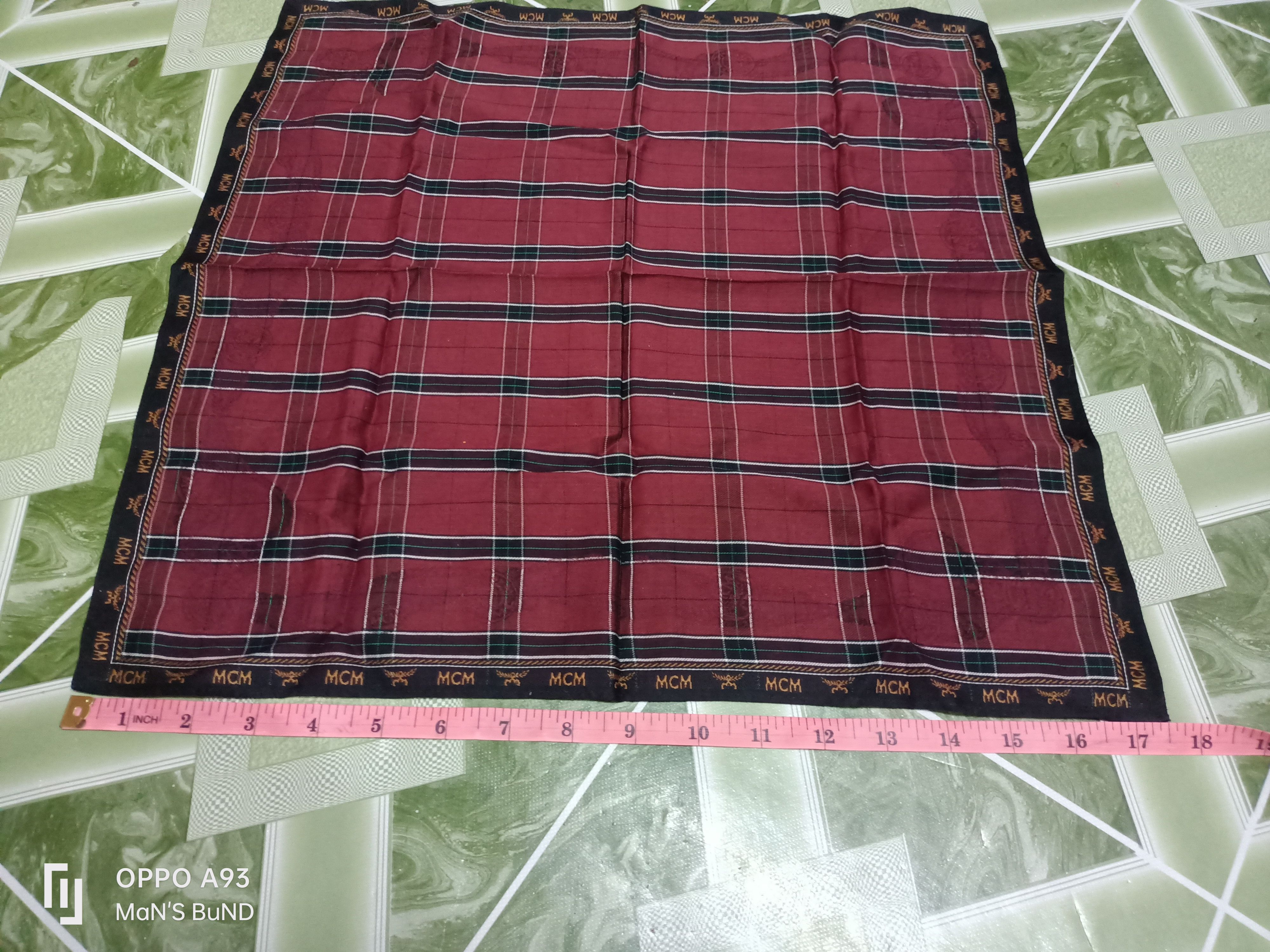Japanese Brand × Vintage COMBO Handkerchief YSL,MCM 2 PCS,FENDI Size ONE SIZE - 7 Thumbnail