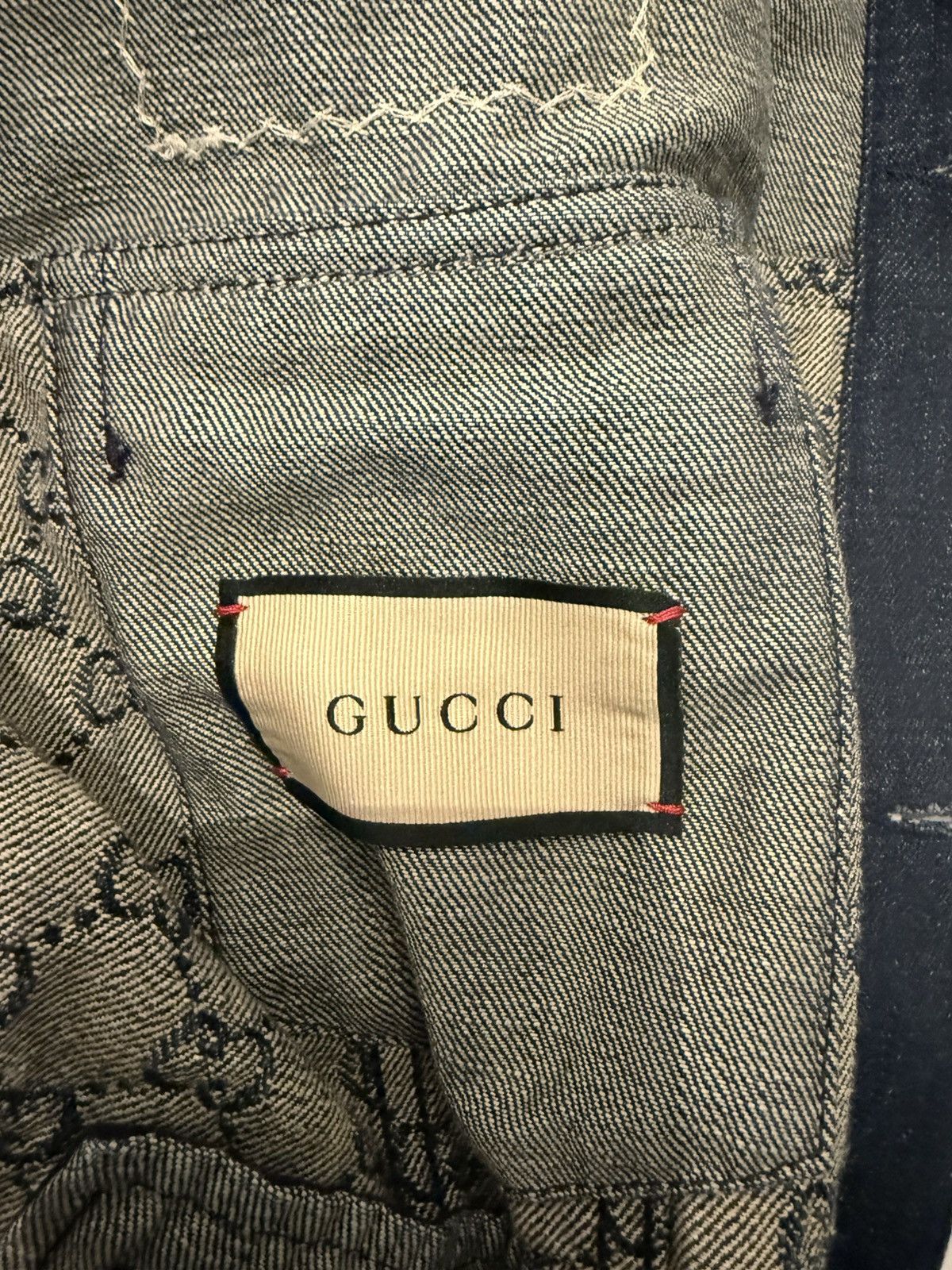 Gucci Gucci denim jacket Size US L / EU 52-54 / 3 - 4 Thumbnail