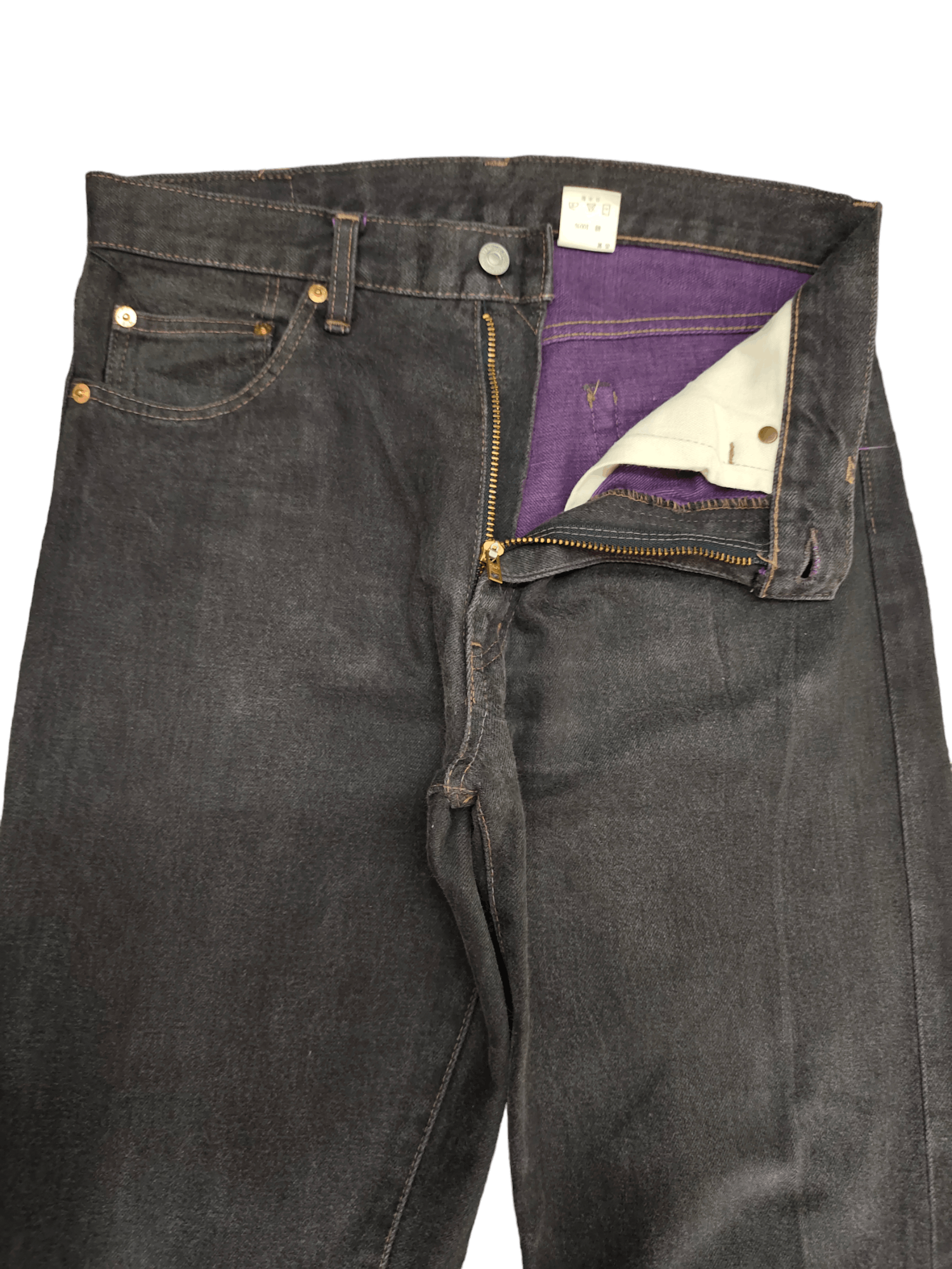 Needles Vintage 90s Hoggs Nepenthes Lot 052 Selvedge Denim Jeans Size US 32 / EU 48 - 9 Thumbnail