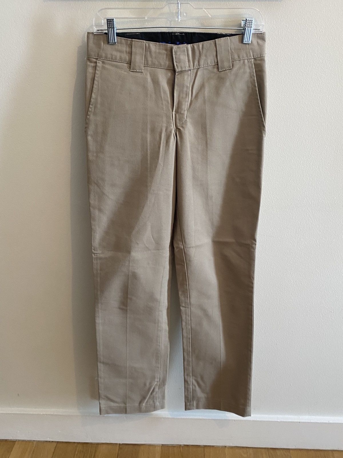Dickies Khaki Dickies Slim Fit Workwear Pants 28 x 30 Size US 28 / EU 44 - 1 Thumbnail