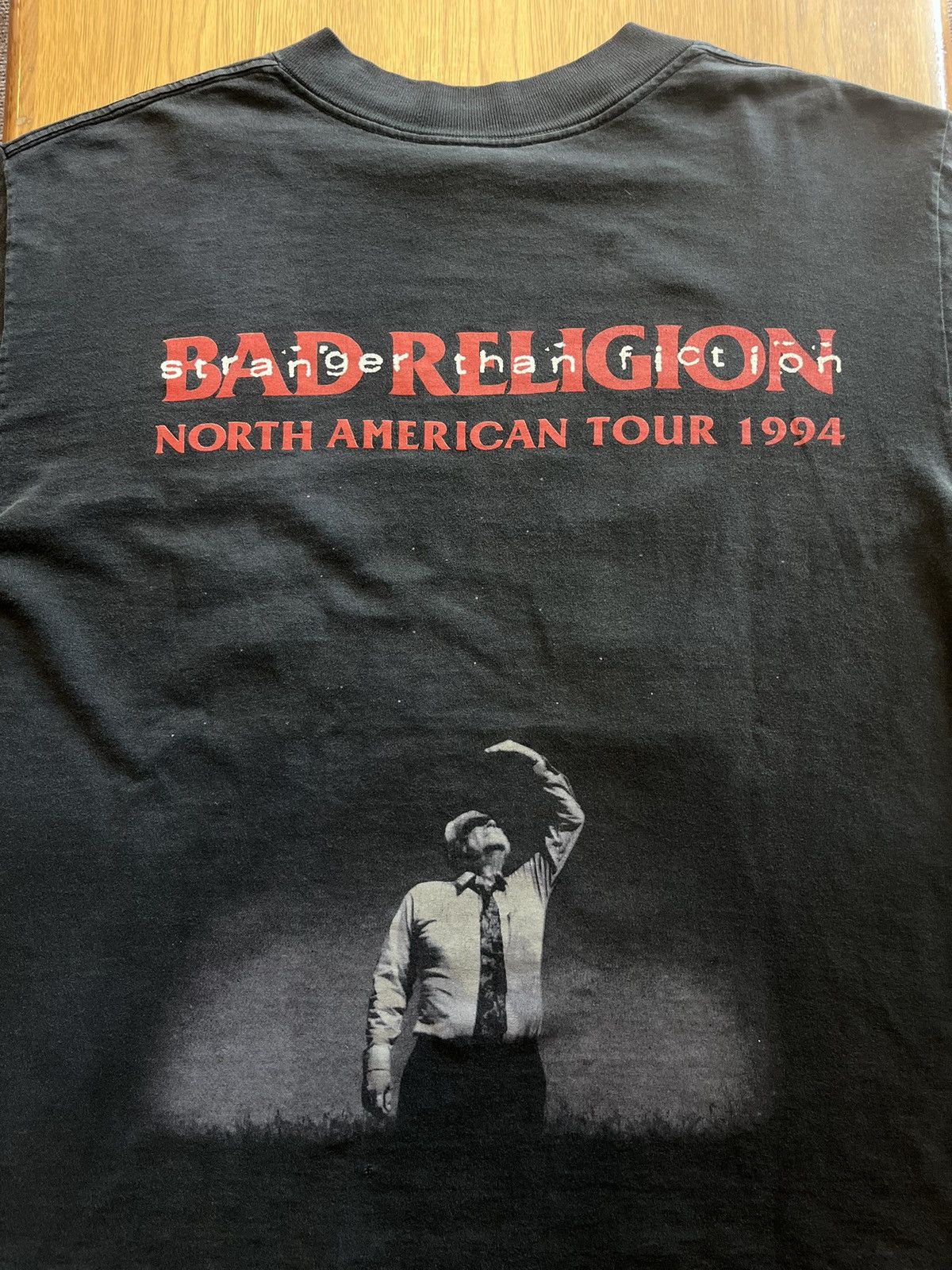 Band Tees Vtg BAD RELIGION Strager than fiction North america 1994’s Size US XL / EU 56 / 4 - 11 Thumbnail