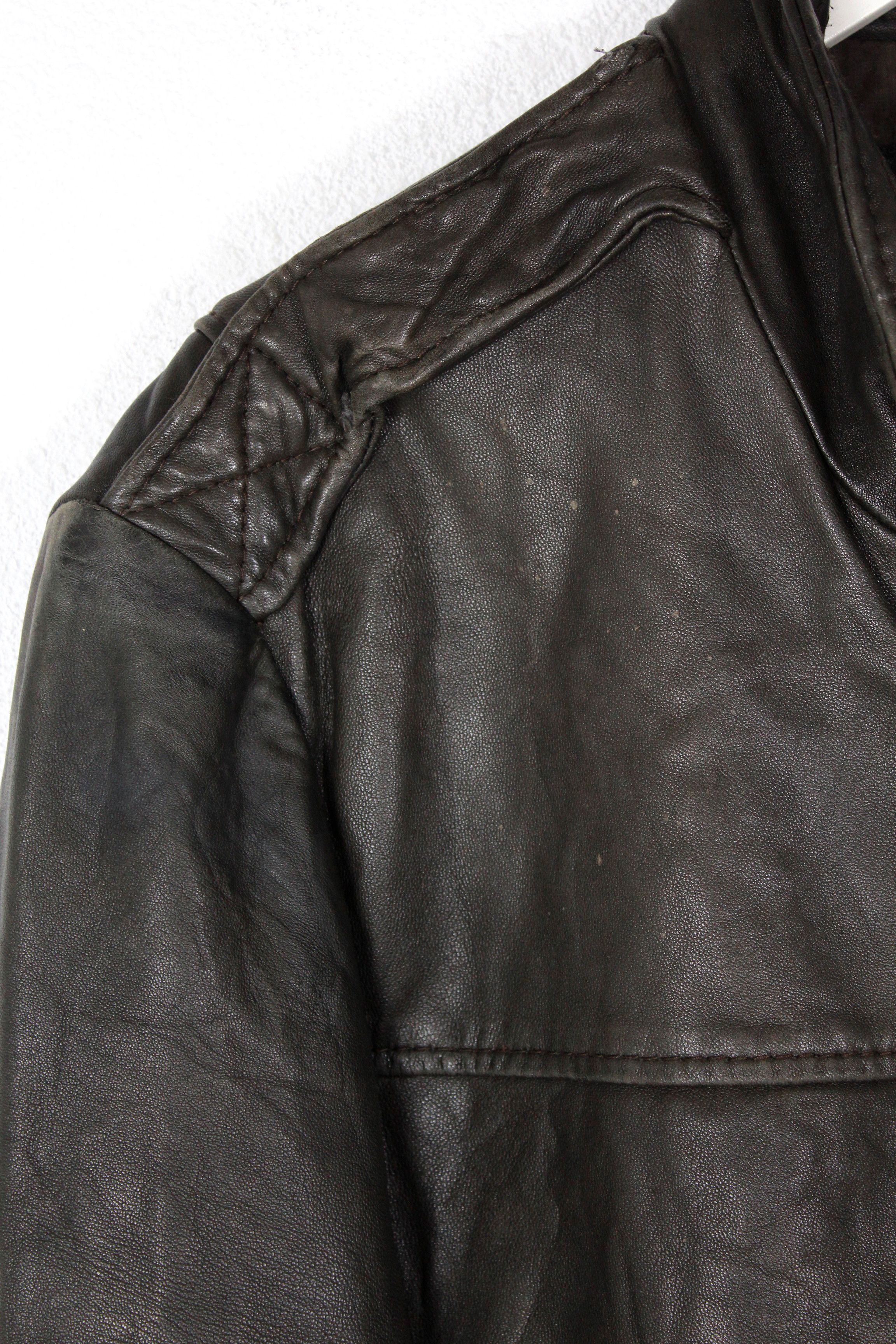 Allsaints Allsaints Avant Garde Distressed Biker Leather Jacket Size US S / EU 44-46 / 1 - 8 Thumbnail