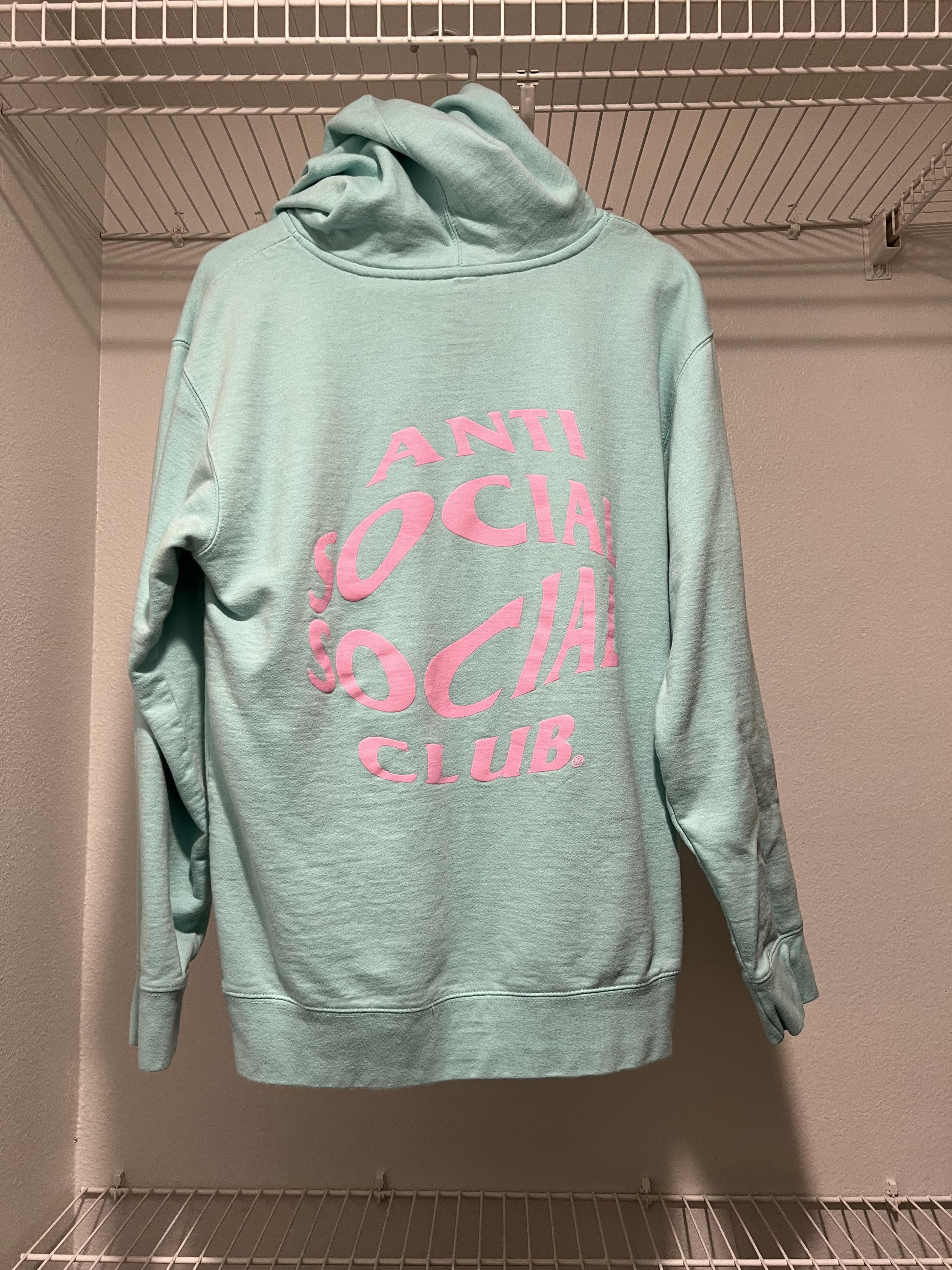 Anti Social Social Club Anti Social Social Club Crystal Clear Hoodie Size US M / EU 48-50 / 2 - 1 Thumbnail