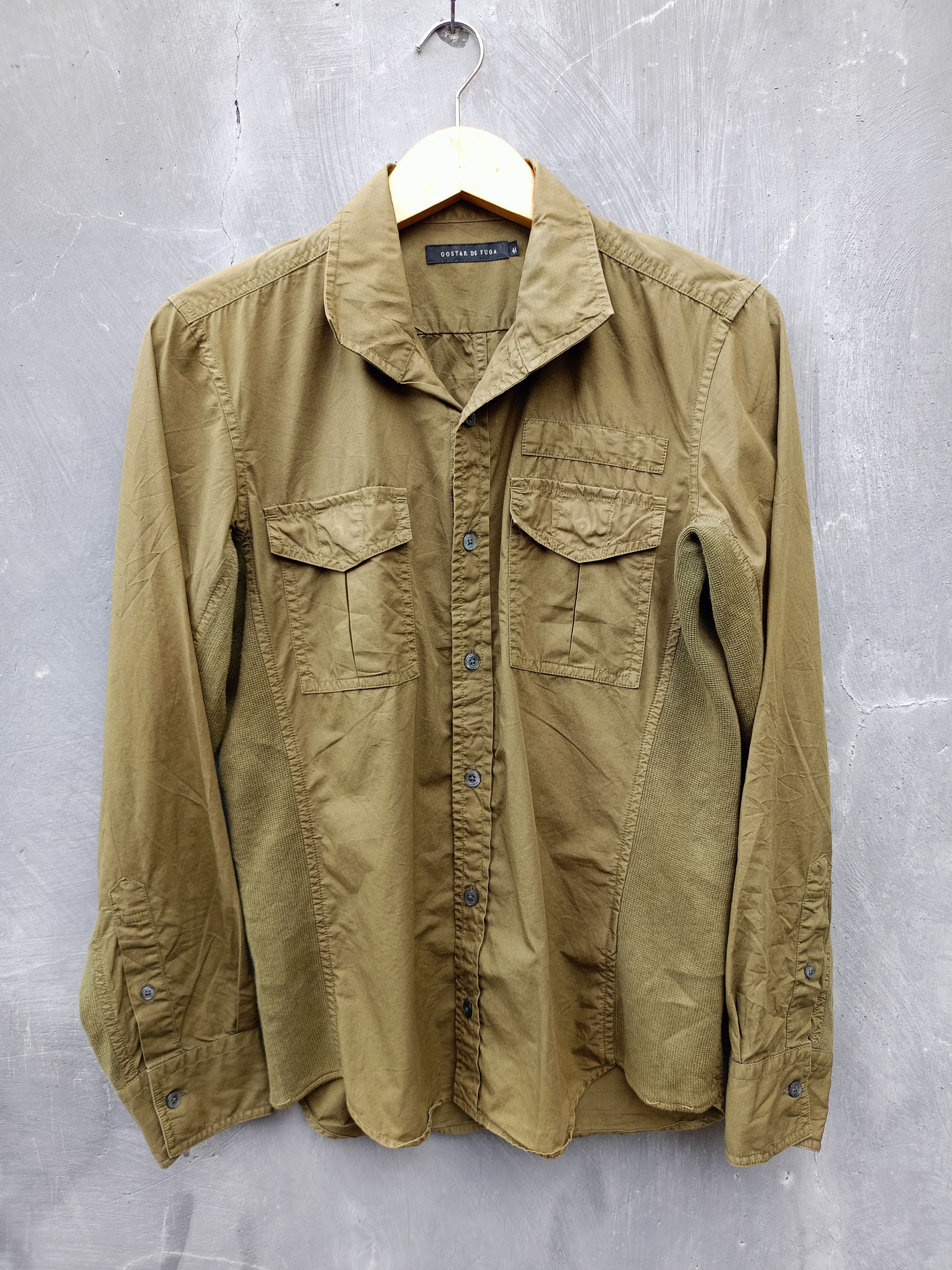 GOSTAR DE FUGA × If Six Was Nine × Le Grande Bleu (L.G.B.) Gostar de fuga army shirts Size US S / EU 44-46 / 1 - 1 Thumbnail