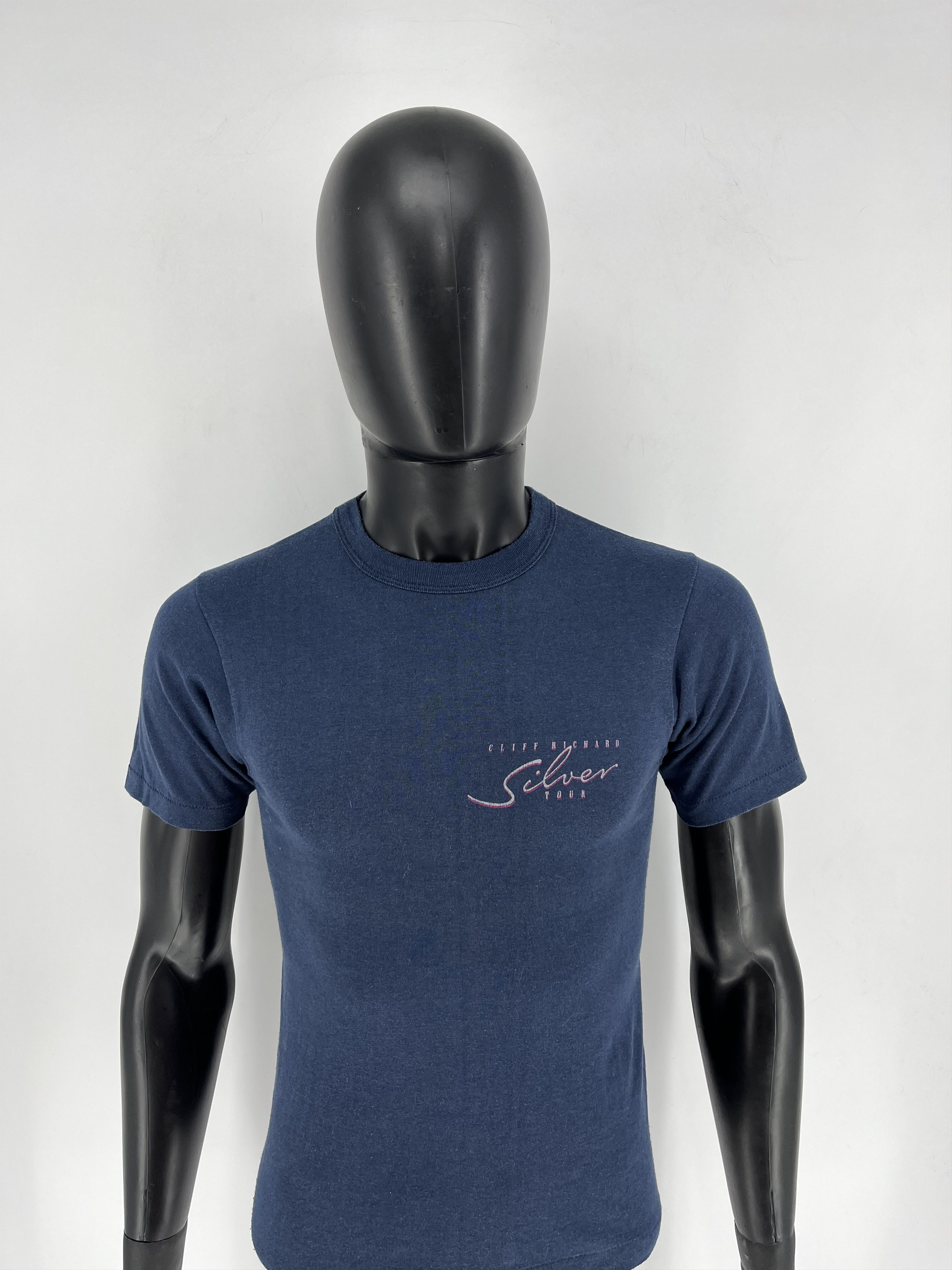 Band Tees 1988 Cliff Richard British Tour Concert Promo T-Shirt Size US XS / EU 42 / 0 - 5 Thumbnail