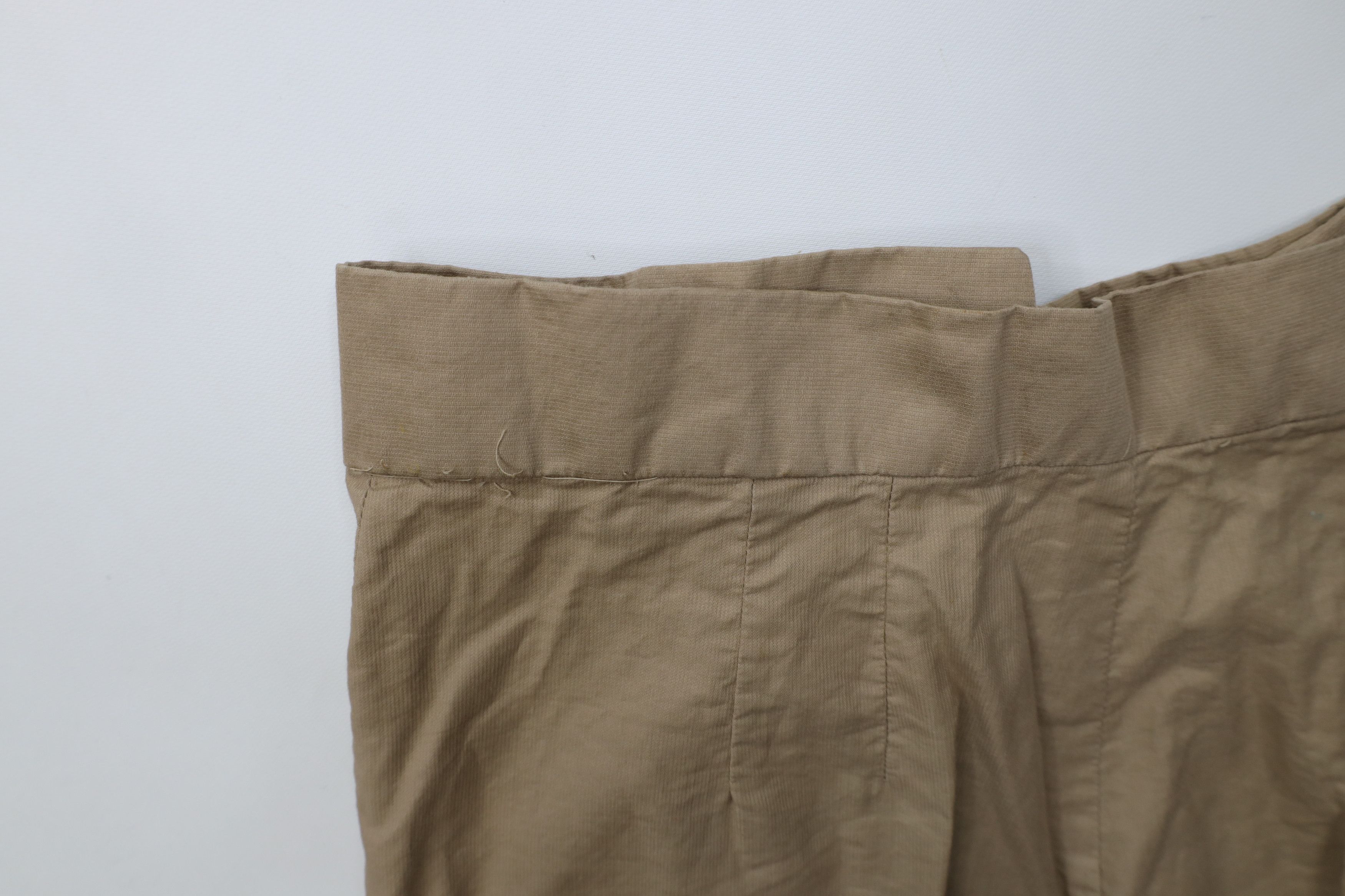 Vintage Vintage 70s Streetwear Safari Wide Leg Pants Beige USA Size US 34 / EU 50 - 12 Thumbnail