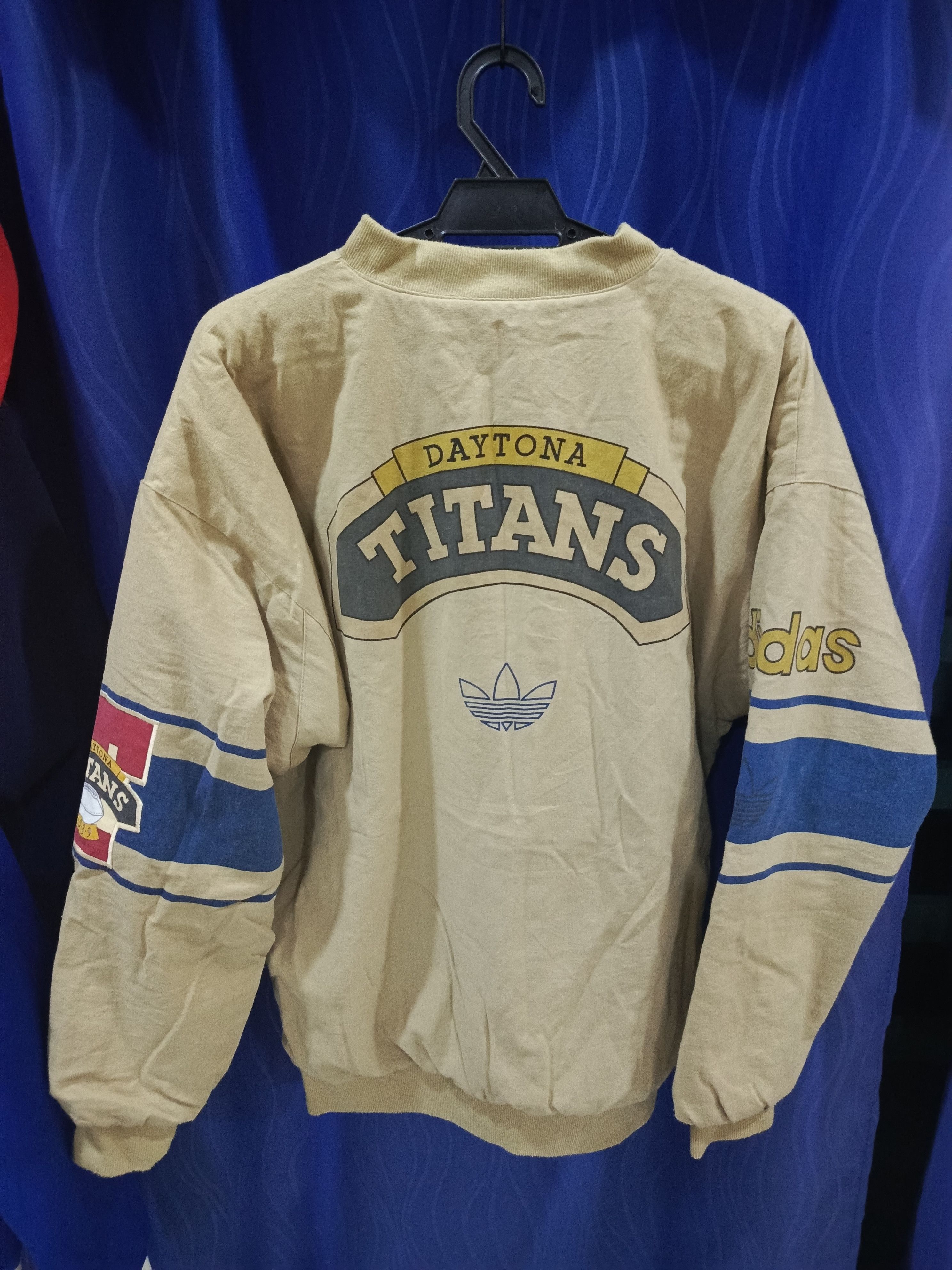 Adidas Pre-owned vintage 90s Adidas Daytona Titans Football sweats Size US M / EU 48-50 / 2 - 3 Thumbnail
