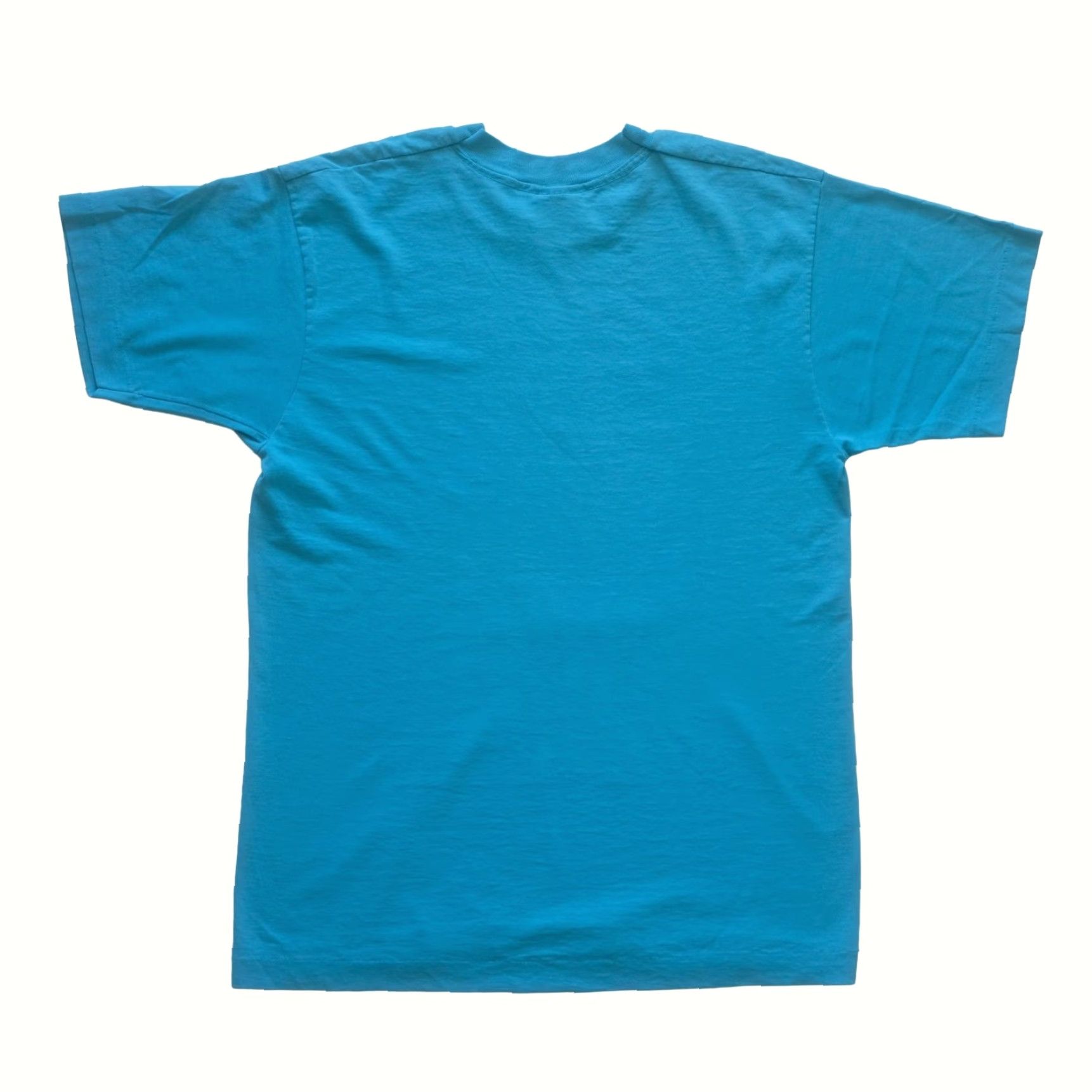 Vintage VINTAGE SCREEN STARS BEST T-Shirt BLUE 1991 90s USA MADE Mens Size L Crew Neck Short Sleeve Graphic Print Look to This Day Size US L / EU 52-54 / 3 - 3 Thumbnail