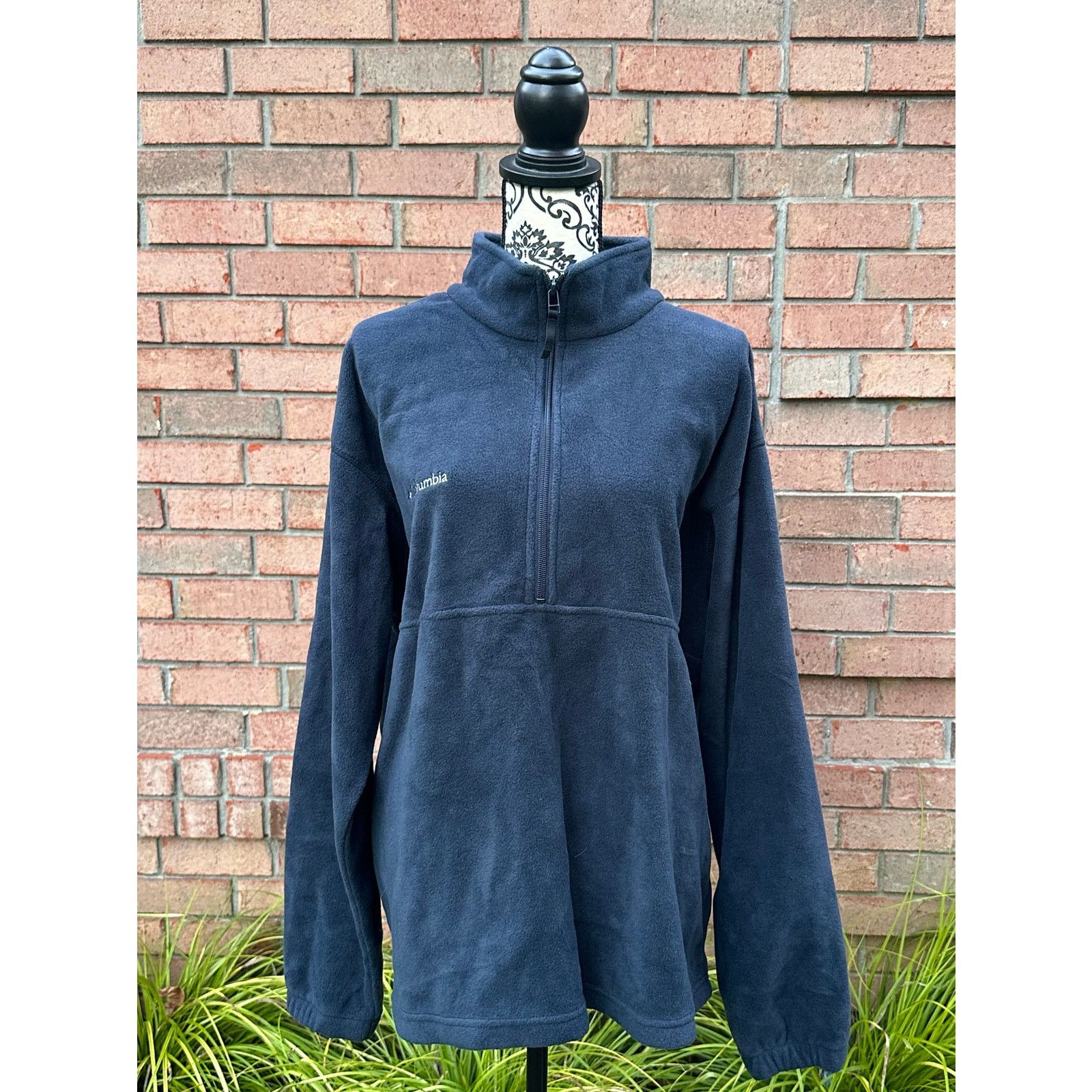 Columbia GUC Columbia Men or Unisex 1/4 Zip Pullover Fleece Jacket XL Size US XL / EU 56 / 4 - 1 Thumbnail