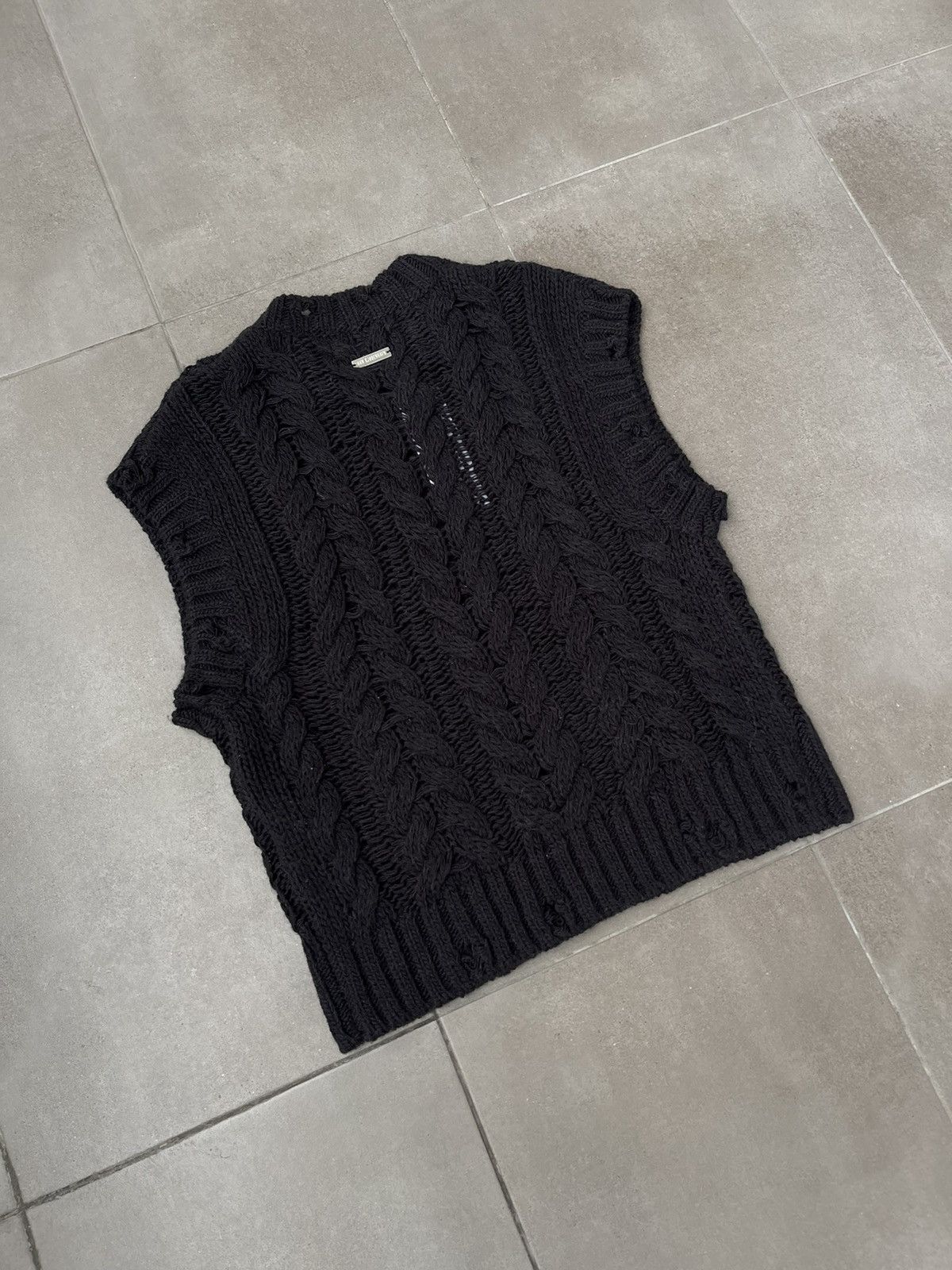 Han Kjobenhavn !DS! FW22 Han Kjobenhavn Knit Short Sleeved Sweater Vest Size US M / EU 48-50 / 2 - 17 Thumbnail
