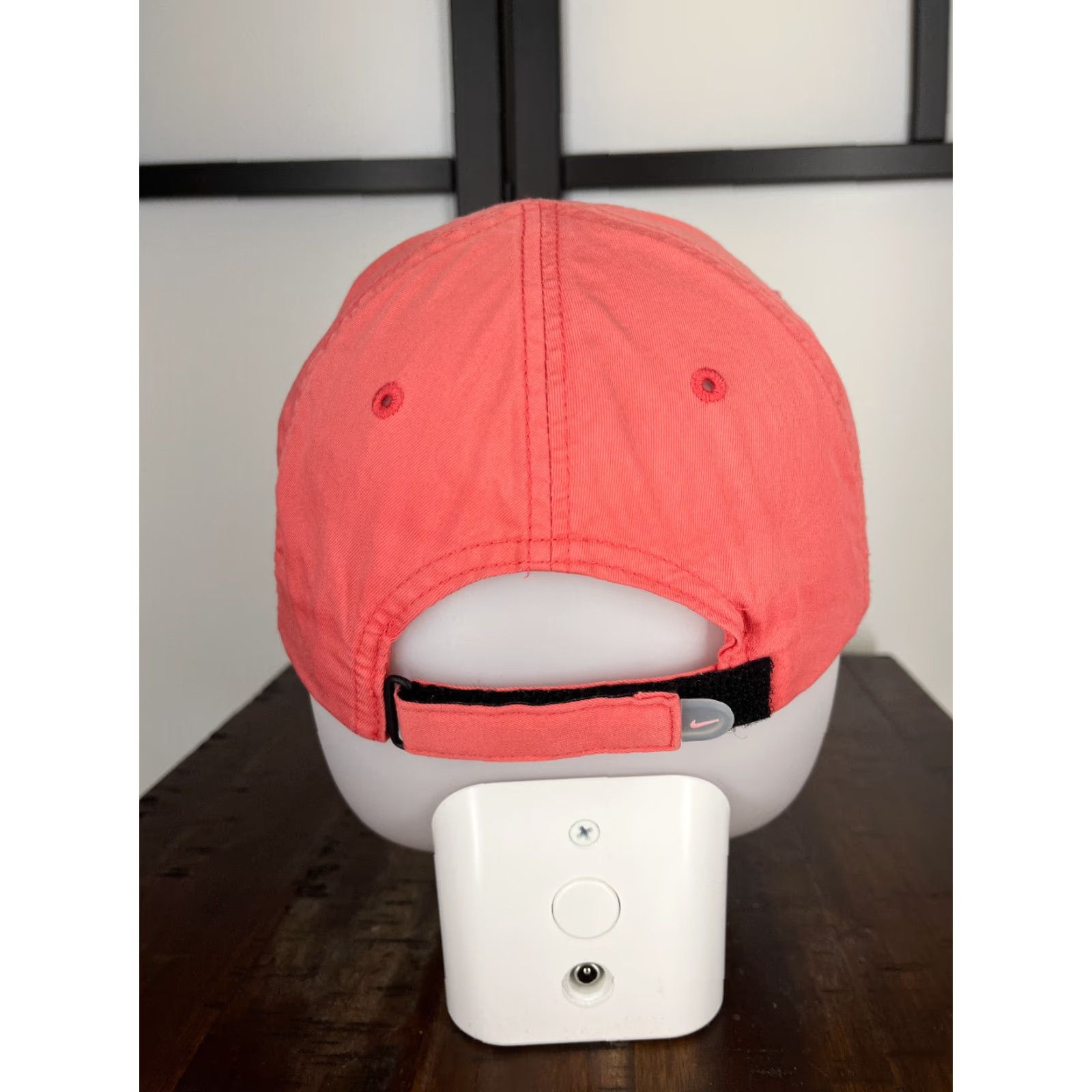 Nike Nike Hat Cap Strap Back Adult One Size Pink Swoosh Logo Cotton Polyester Golf Outdoor Size ONE SIZE - 7 Thumbnail