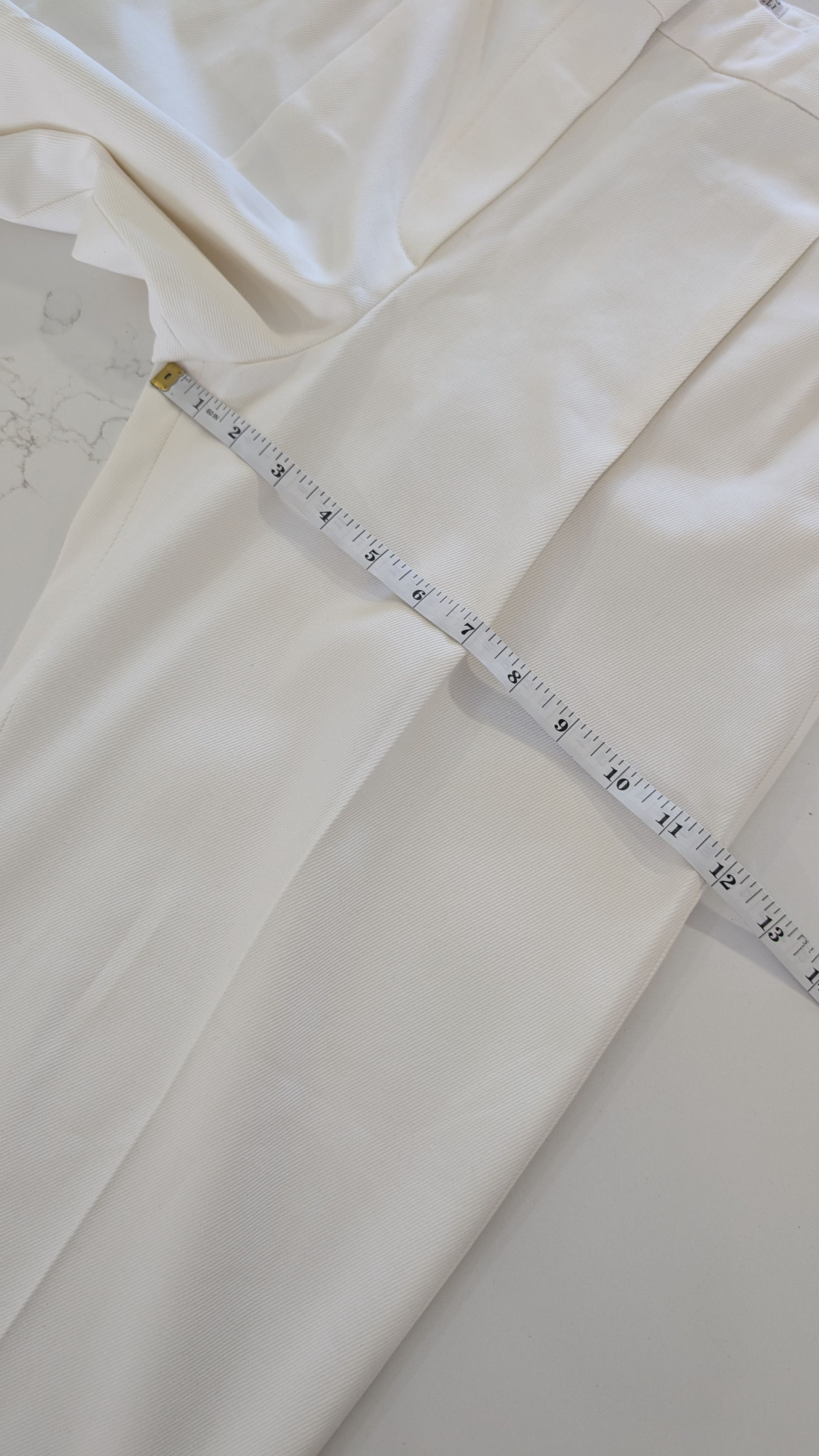 Brunello Cucinelli Brunello Cucinelli Monili Soft Canvas Pleated Tailored Pants Size 26" / US 2 / IT 38 - 11 Thumbnail