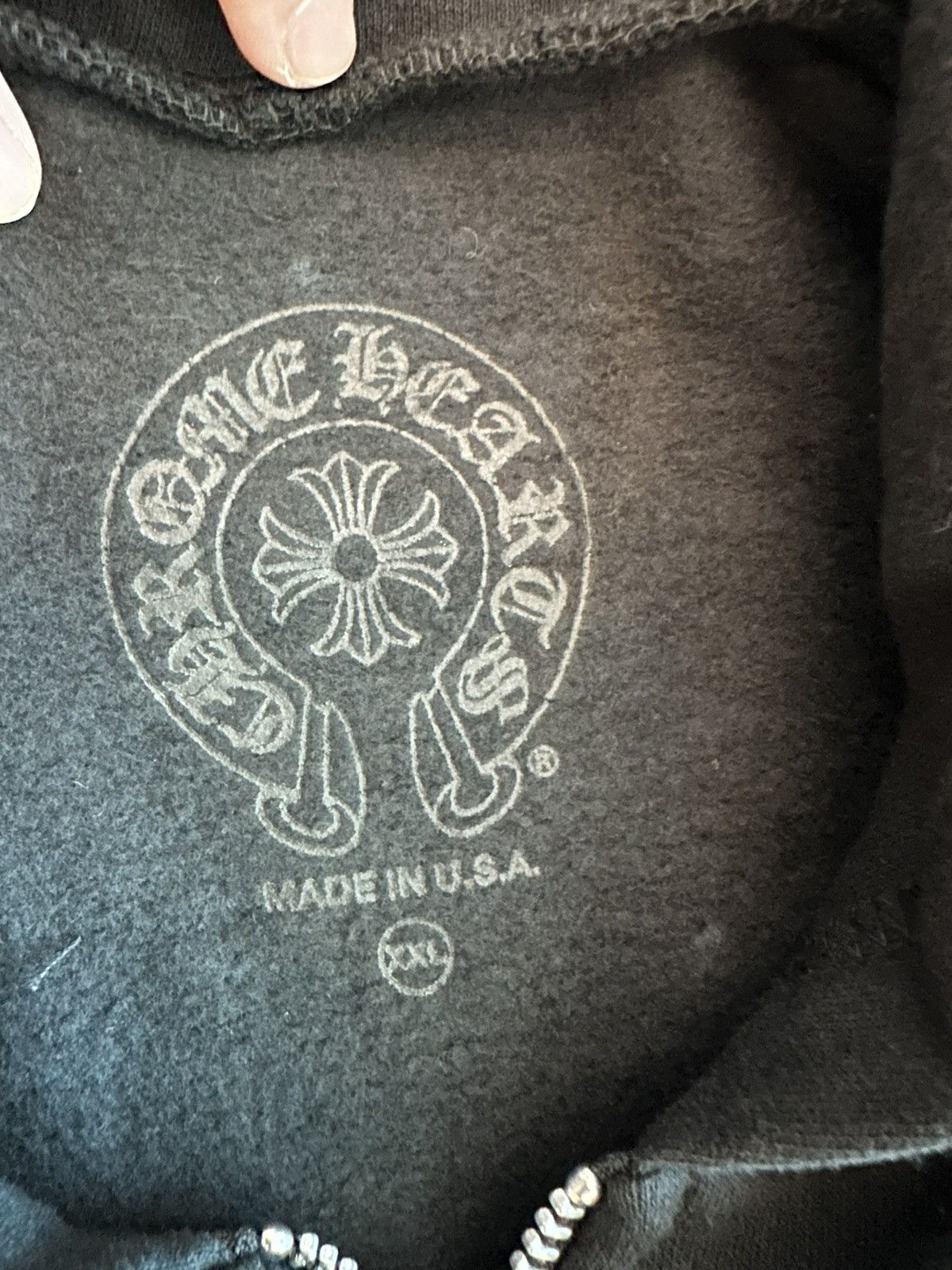 Chrome Hearts 🔥Chrome Hearts NY Exclusive Black Zip Up Hoodie🔥 Size US XXL / EU 58 / 5 - 7 Thumbnail