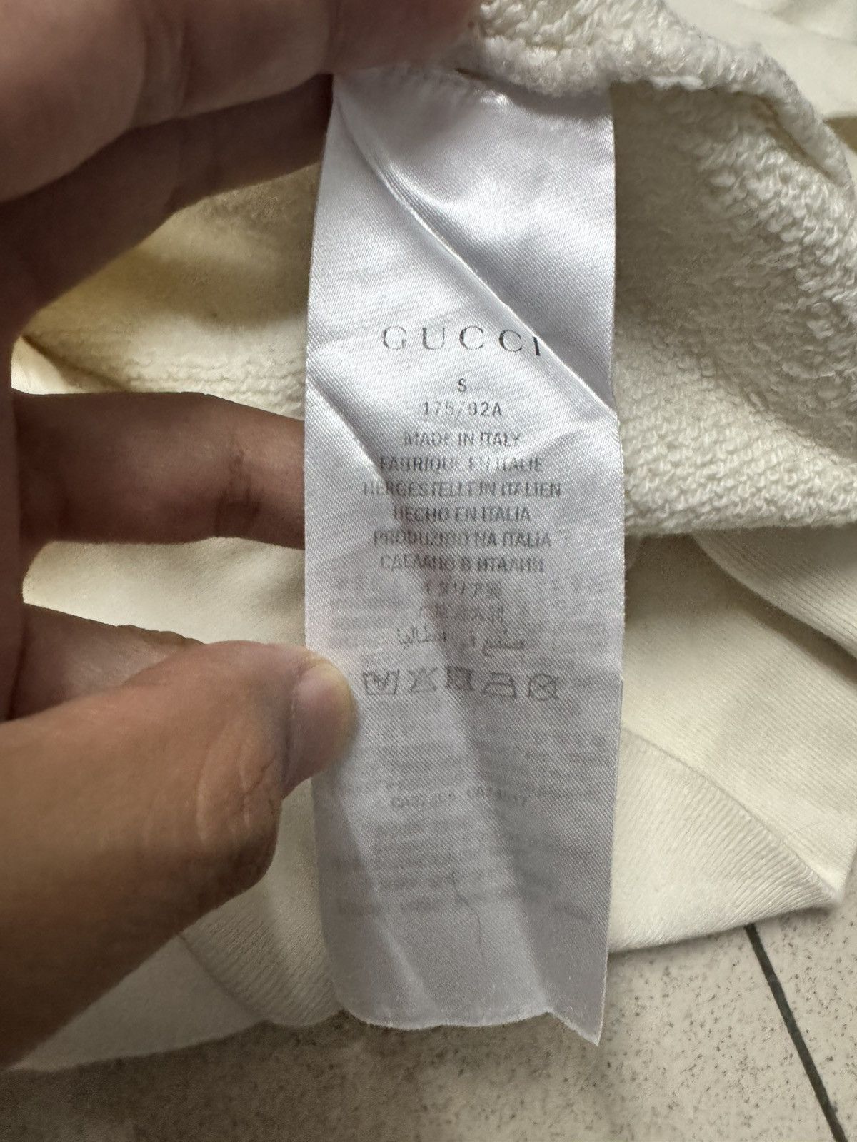 Gucci GUCCI INTERLOCKING G LOGO HOODIE Size US S / EU 44-46 / 1 - 10 Thumbnail