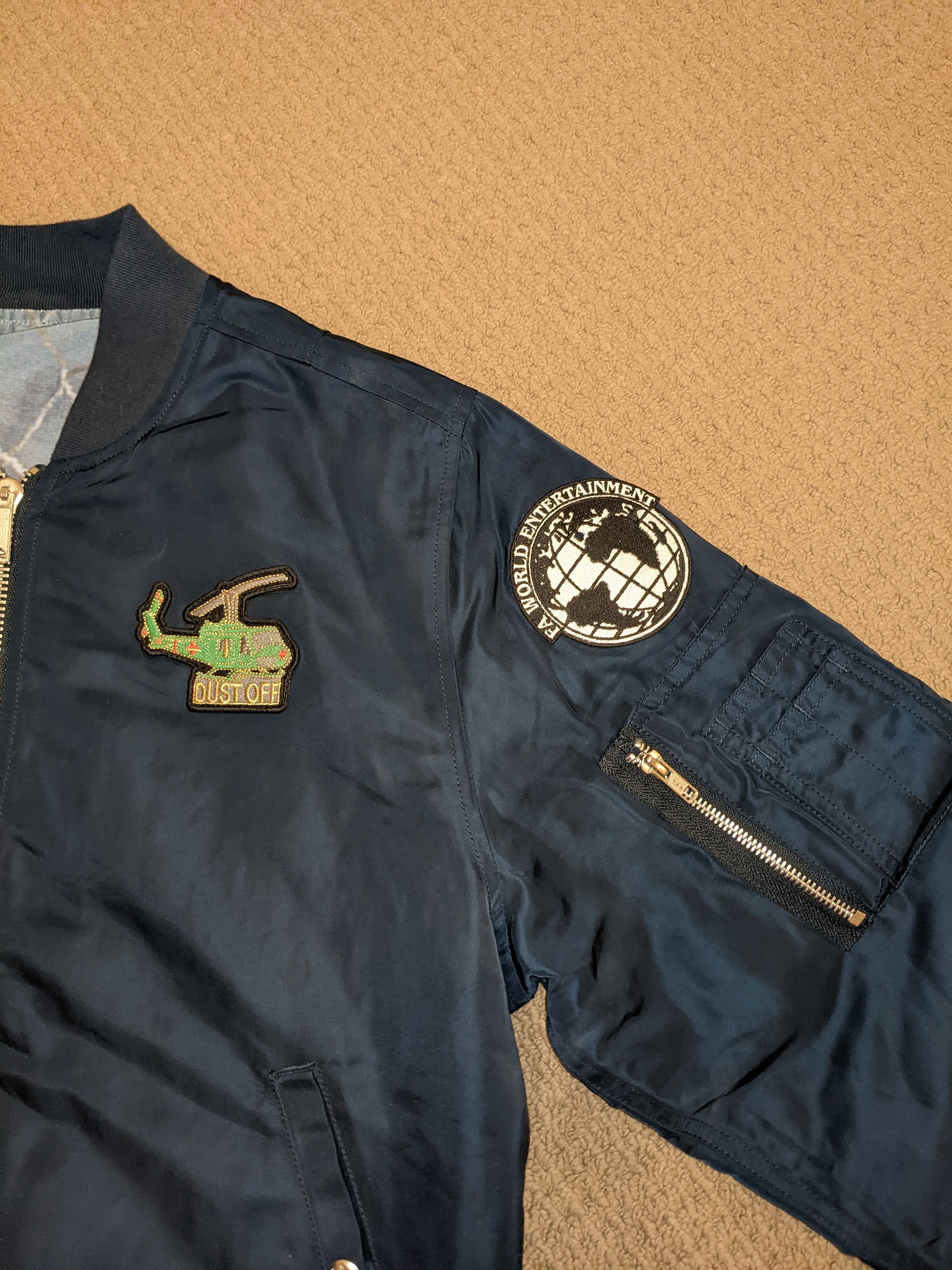 Fucking Awesome FA Reversible Bomber Jacket Size US L / EU 52-54 / 3 - 4 Thumbnail