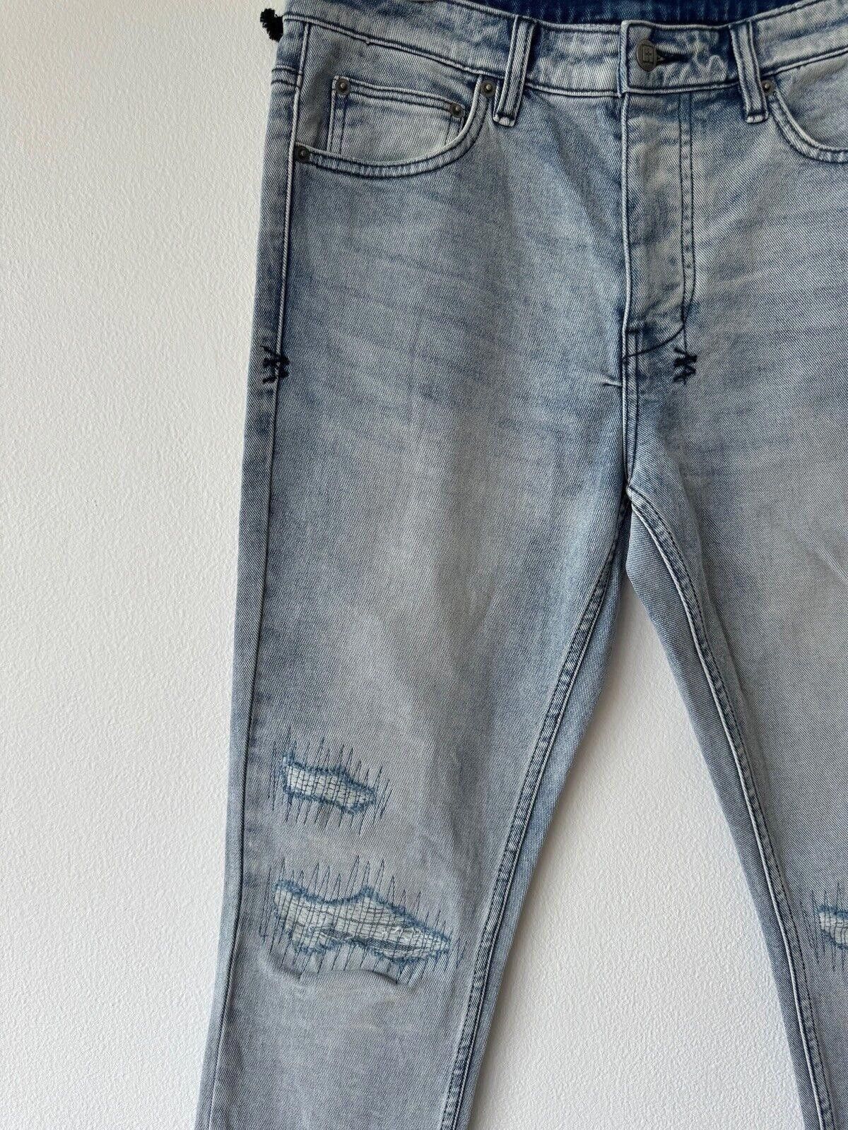 Ksubi Ksubi mens denim jean jeans chitch 32 blue philly dollar Size US 32 / EU 48 - 4 Thumbnail