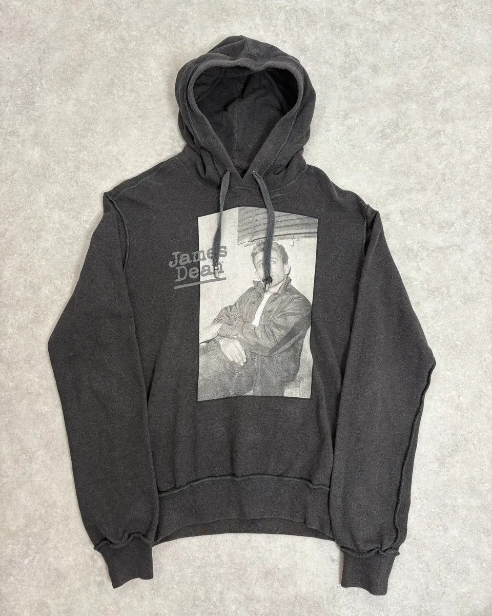 Dolce & Gabbana 2000s Dolce & Gabbana Black James Dean Hoodie Size US M / EU 48-50 / 2 - 3 Thumbnail