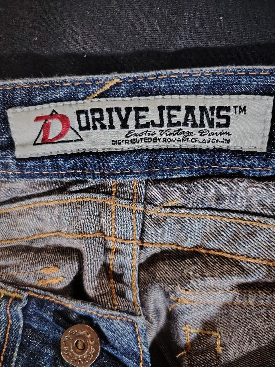 Other Drive Jeans Vintage Flared Denim Rare Distressed Embroidery Size US 28 / EU 44 - 5 Thumbnail