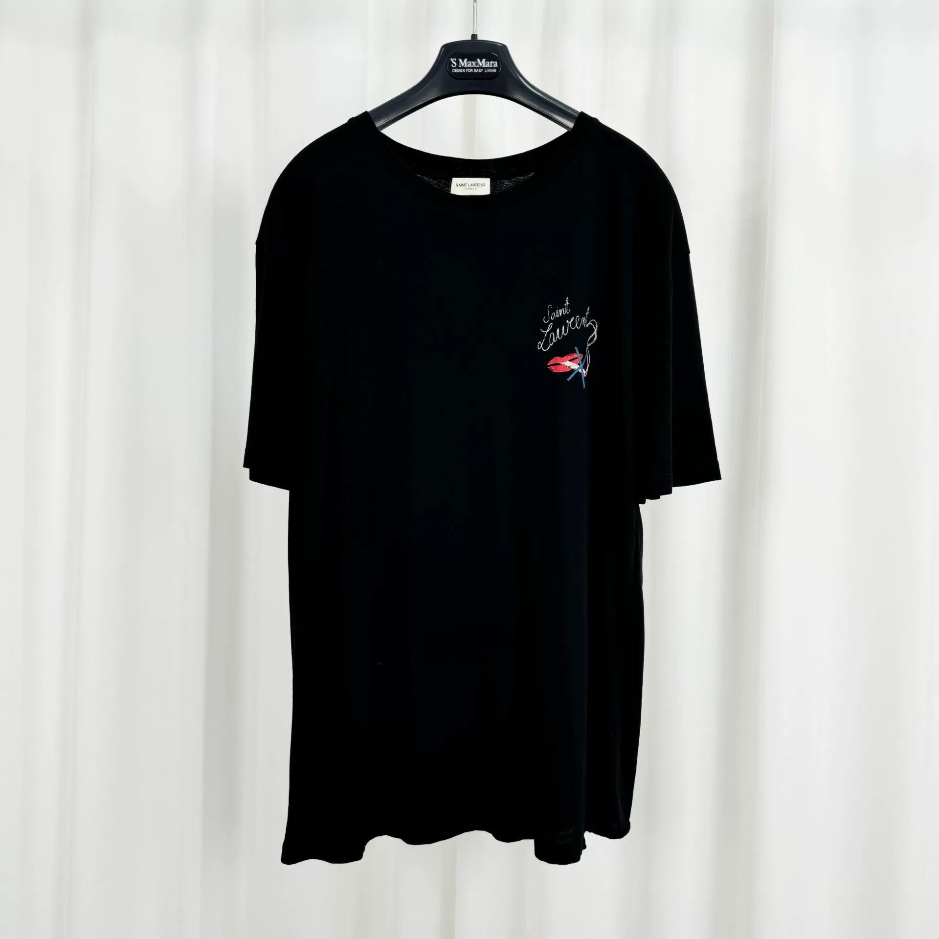 Saint Laurent Paris saint laurent black short sleeve t-shirt Size US XS / EU 42 / 0 - 1 Thumbnail